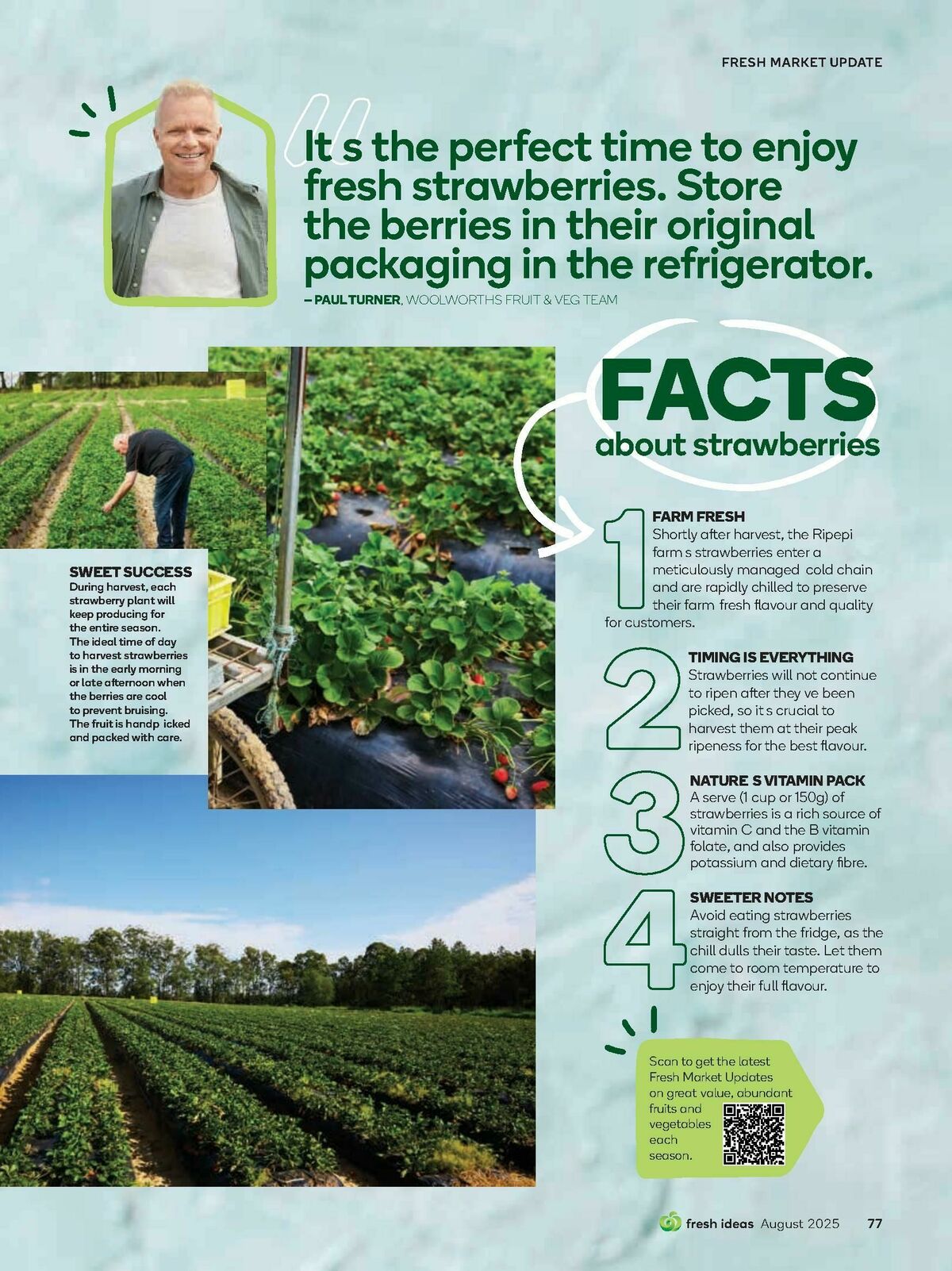 Woolworths Fresh Ideas Magazine August Catalogues from 1 August