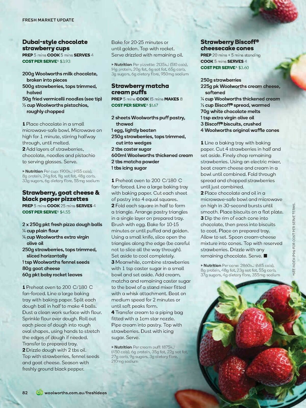 Woolworths Fresh Ideas Magazine August Catalogues from 1 August