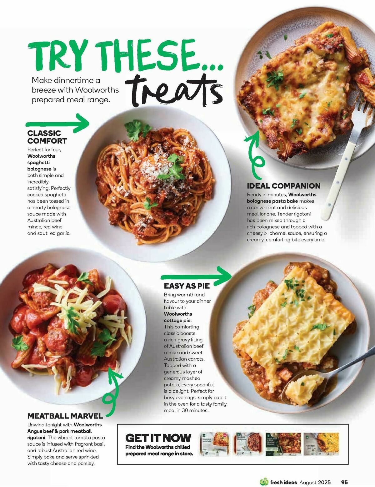 Woolworths Fresh Ideas Magazine August Catalogues from 1 August