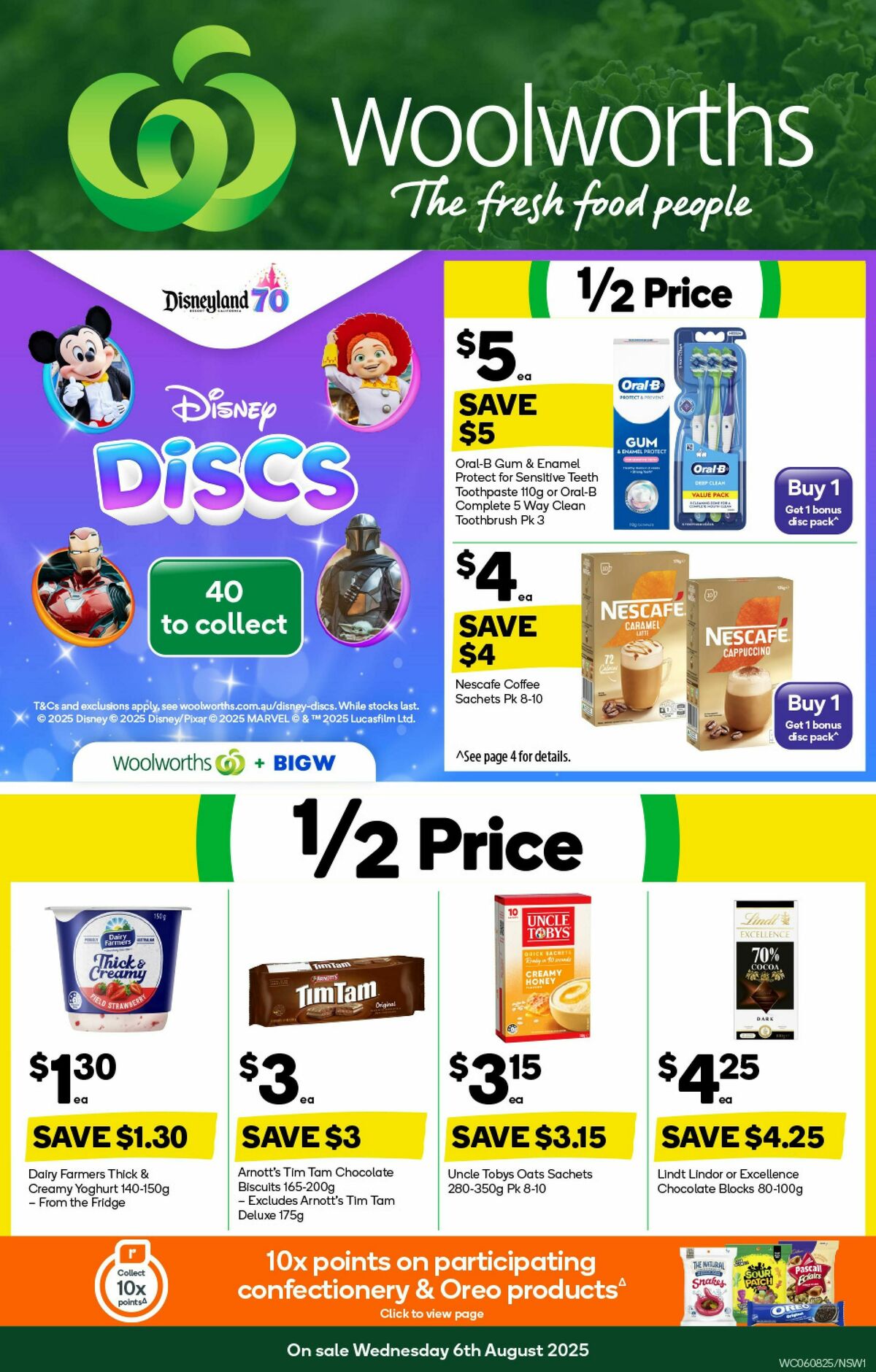 Woolworths Catalogues from 6 August