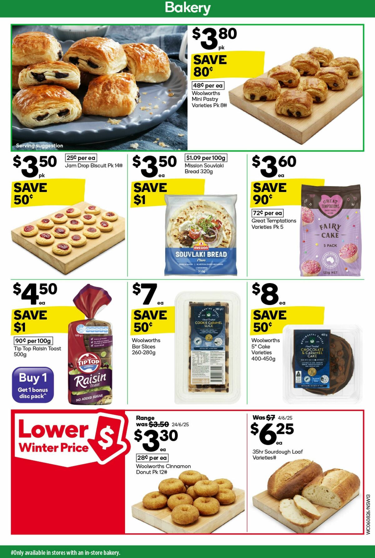 Woolworths Catalogues from 6 August