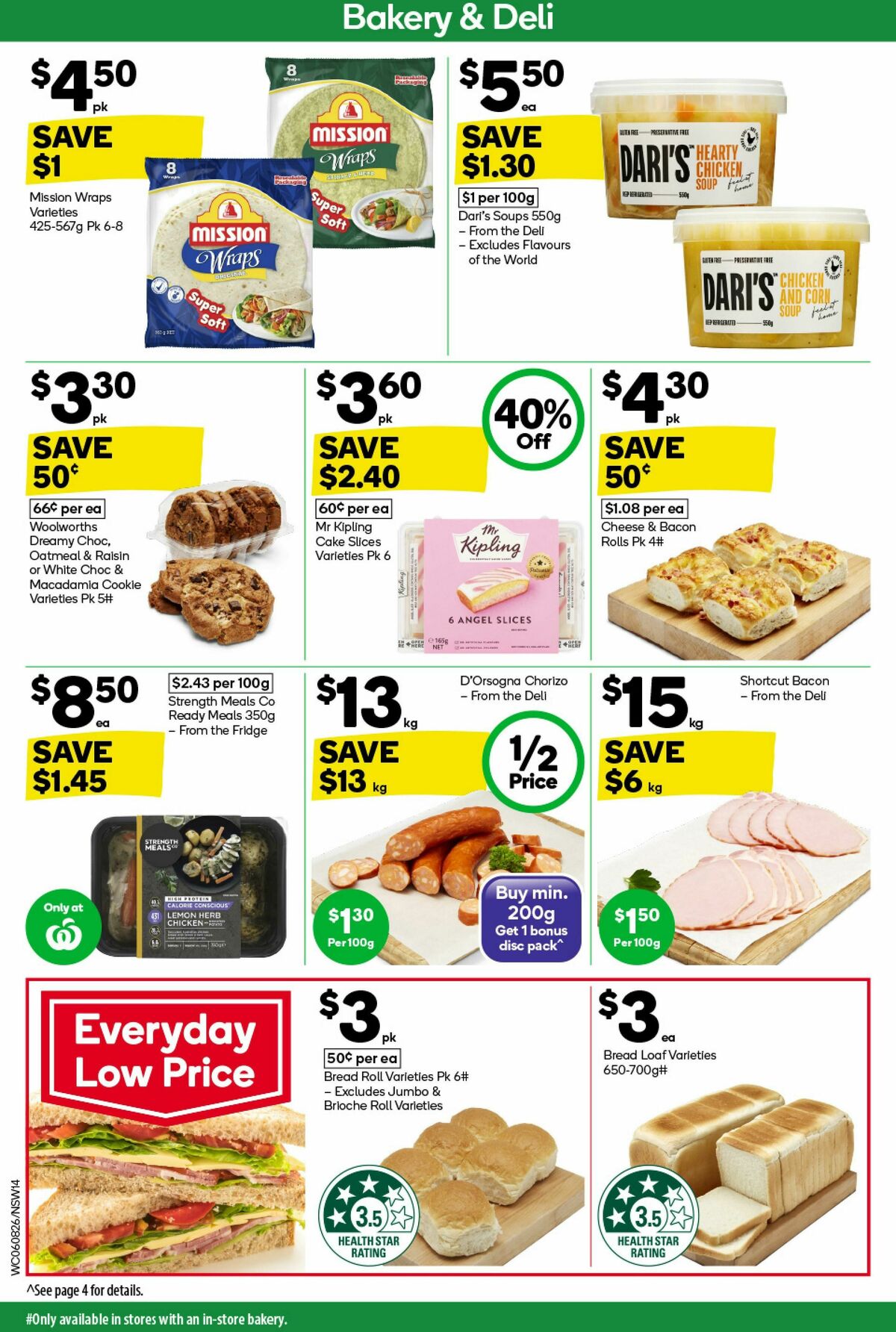 Woolworths Catalogues from 6 August