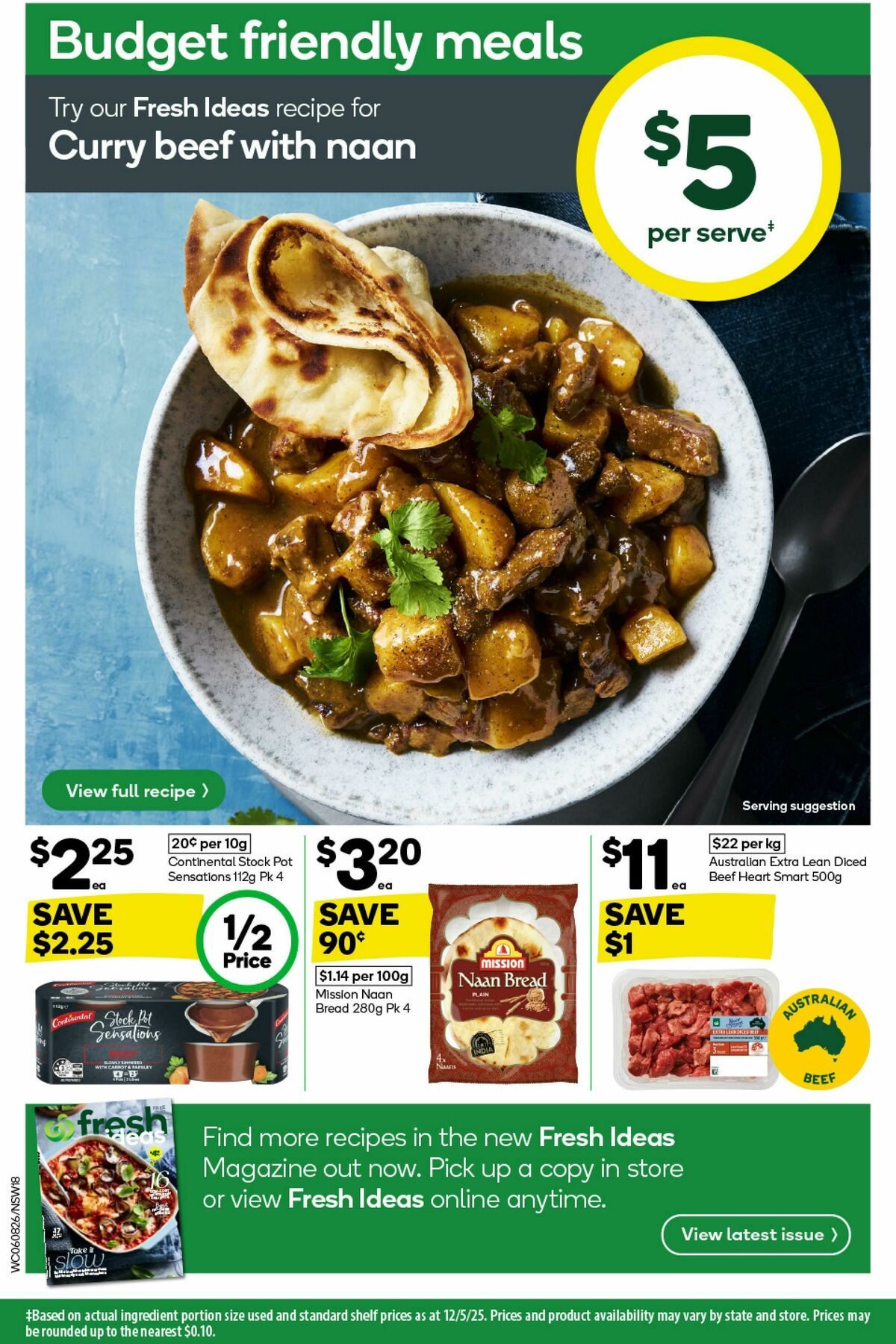 Woolworths Catalogues from 6 August
