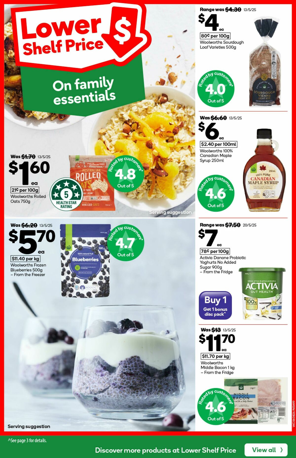 Woolworths Catalogues from 6 August