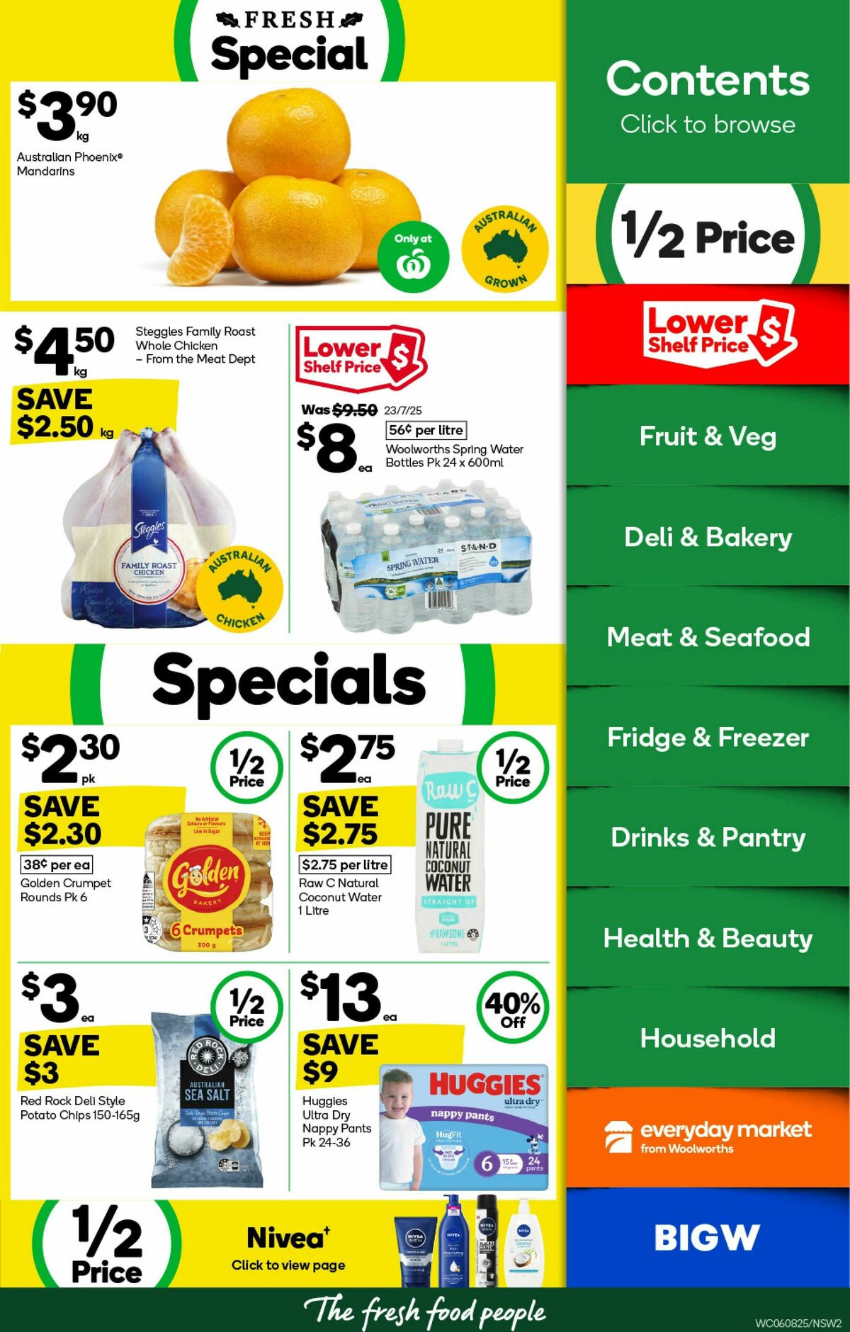 Woolworths Catalogues from 6 August