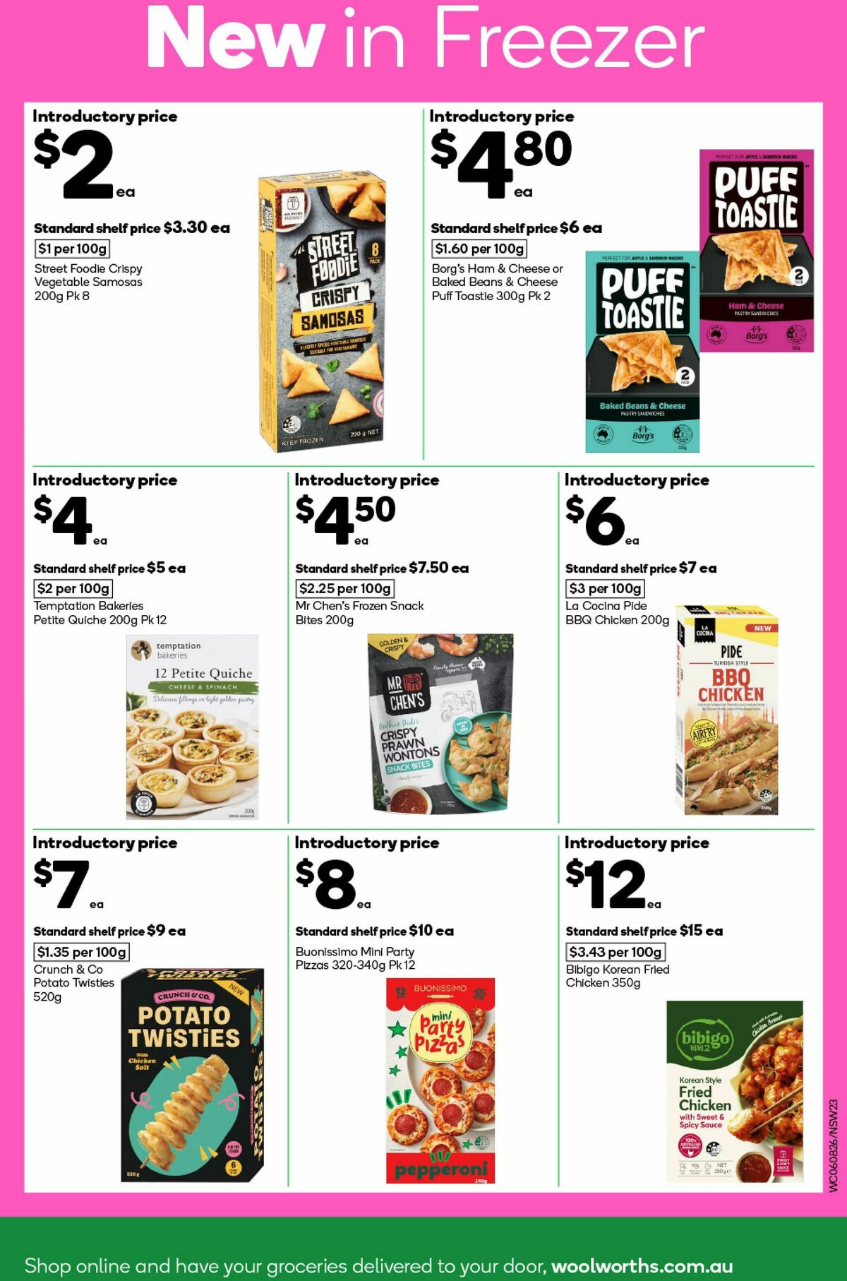 Woolworths Catalogues from 6 August
