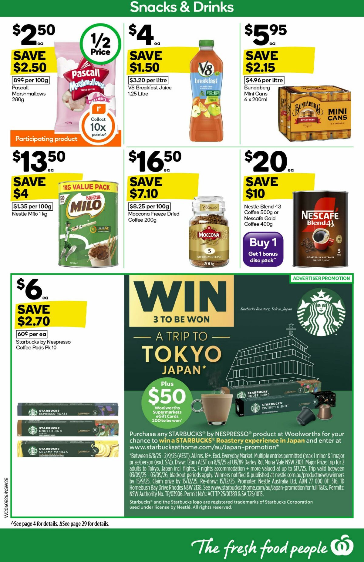 Woolworths Catalogues from 6 August