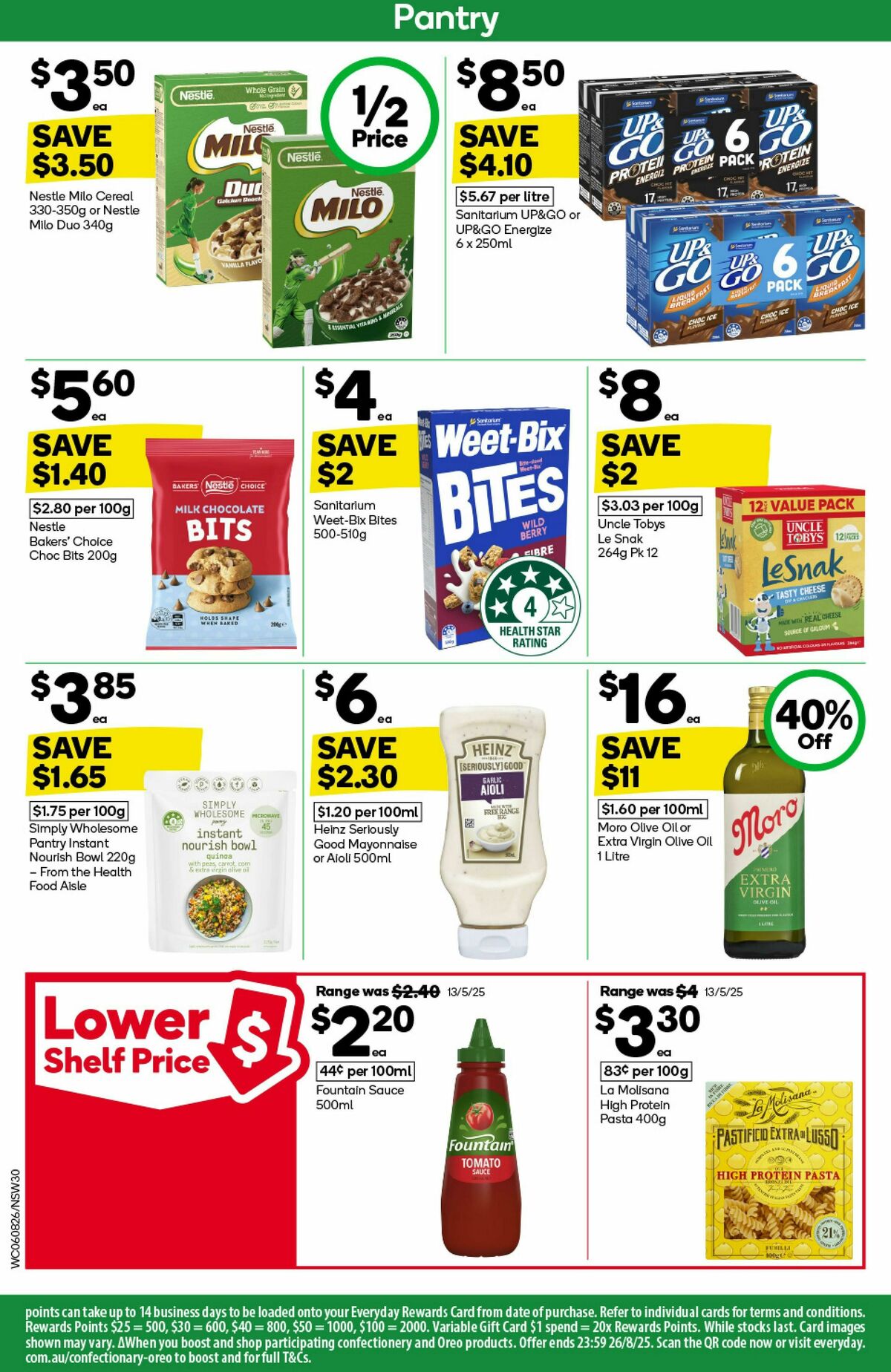Woolworths Catalogues from 6 August