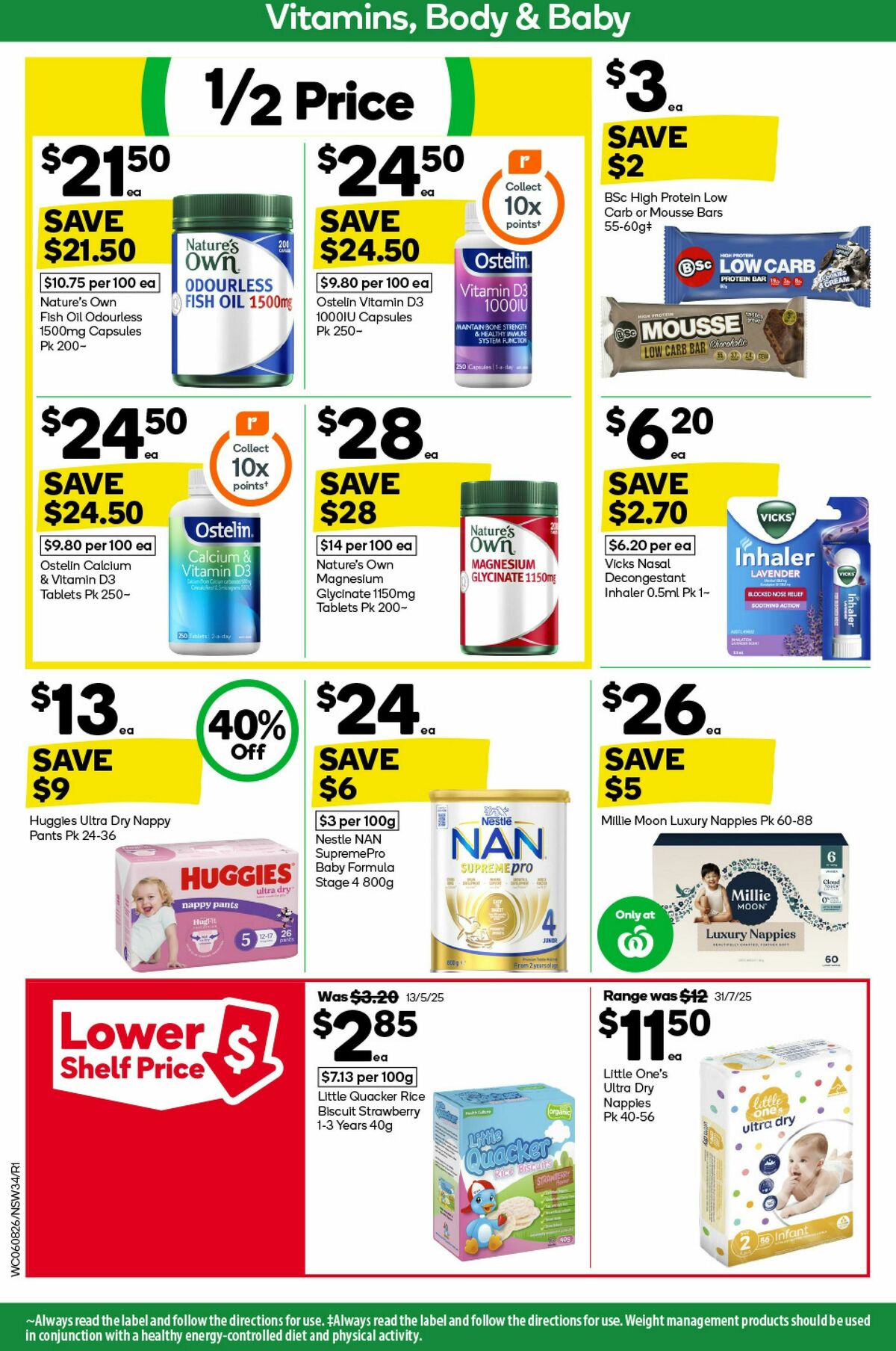 Woolworths Catalogues from 6 August