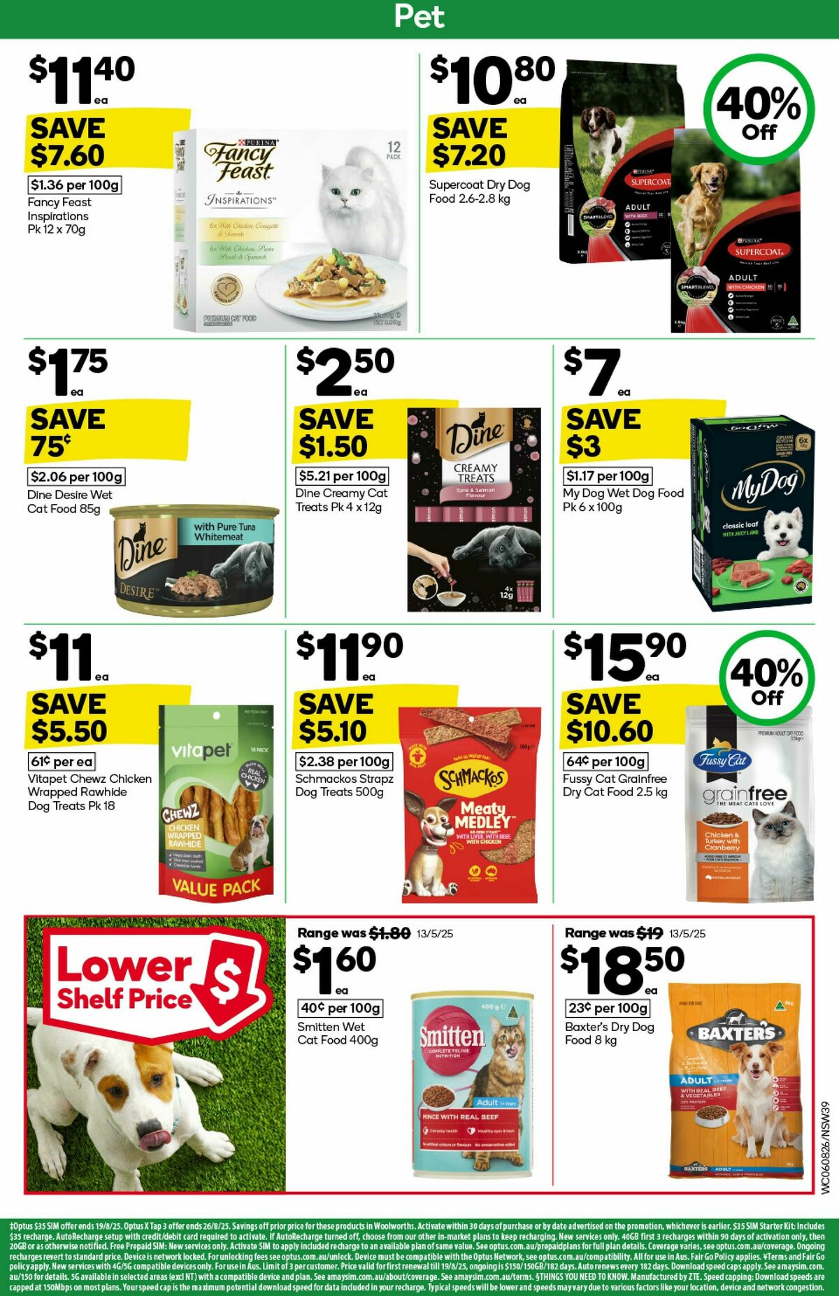 Woolworths Catalogues from 6 August