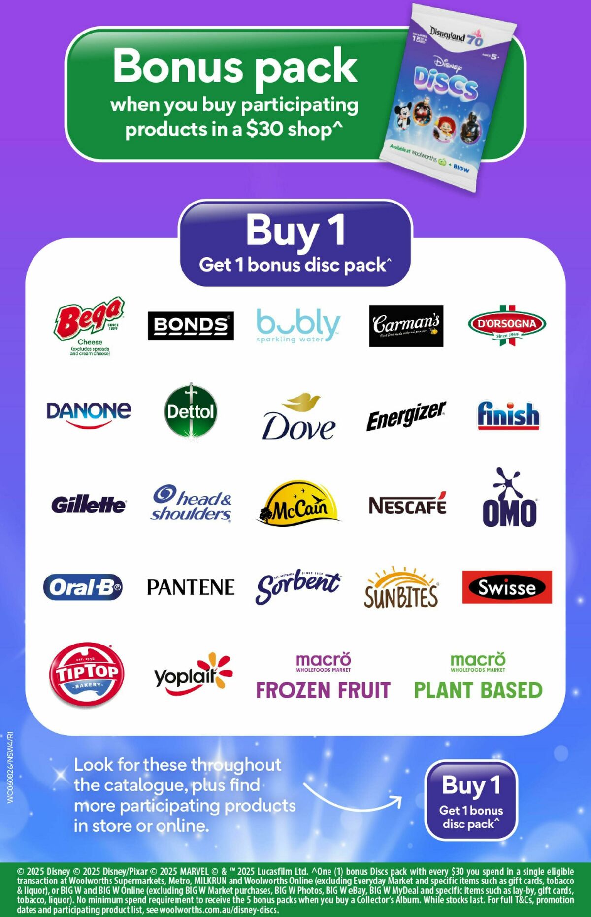 Woolworths Catalogues from 6 August