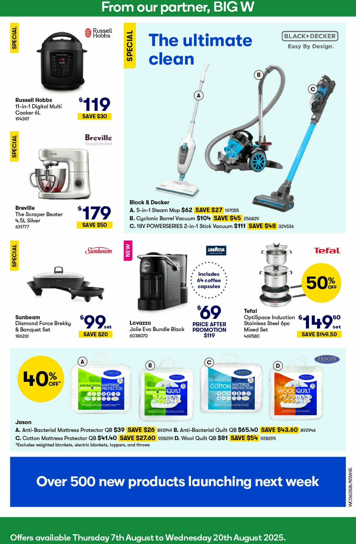 Woolworths Catalogues from 6 August