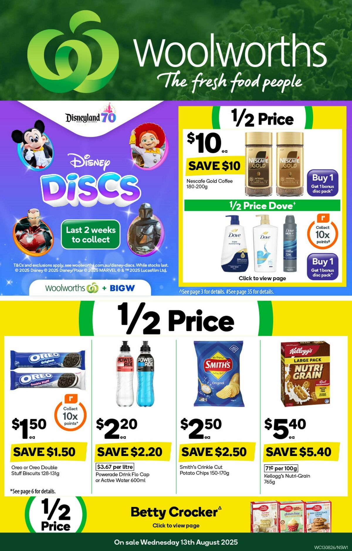 Woolworths Catalogues from 13 August
