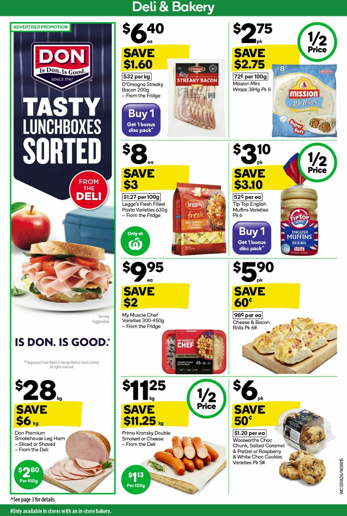 Woolworths Catalogues from 13 August