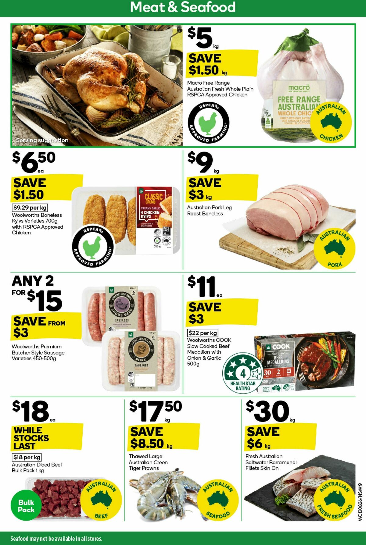 Woolworths Catalogues from 13 August