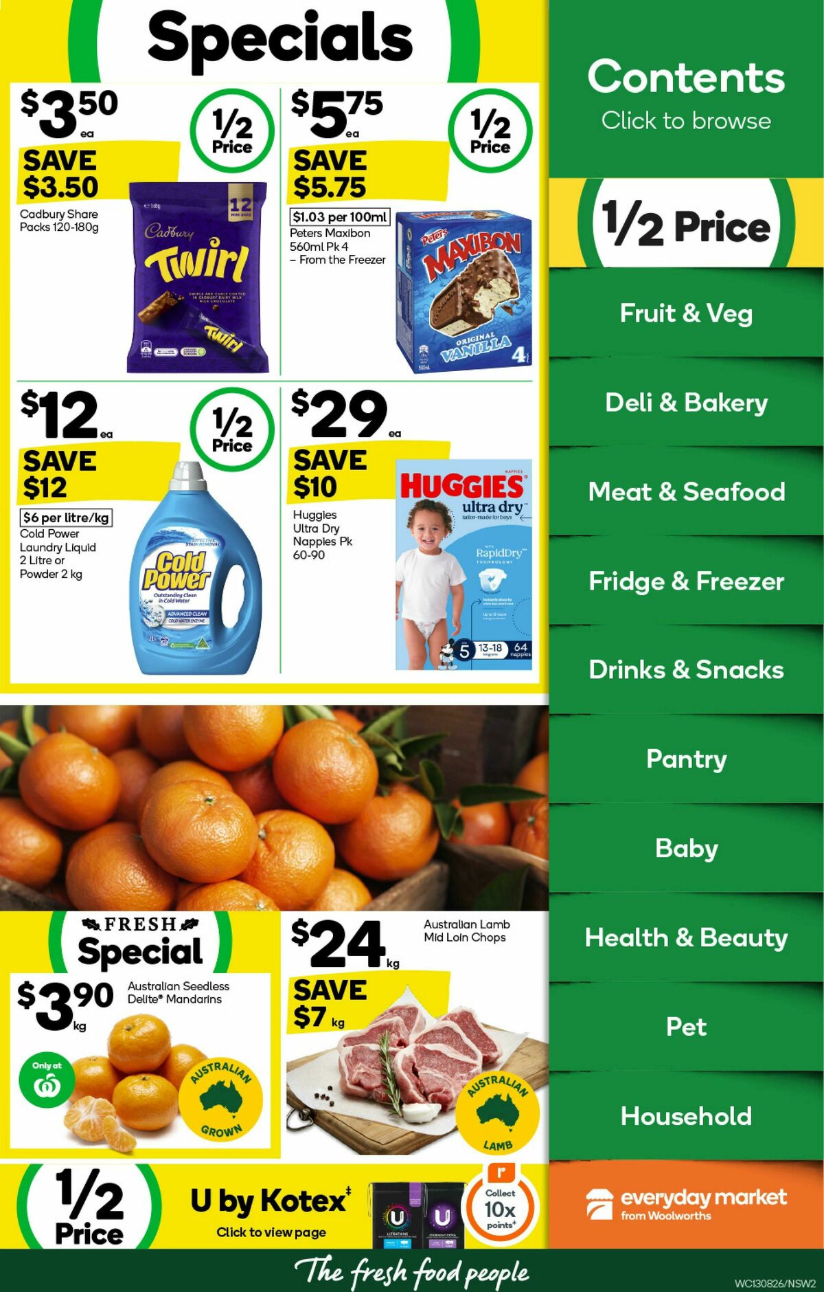 Woolworths Catalogues from 13 August