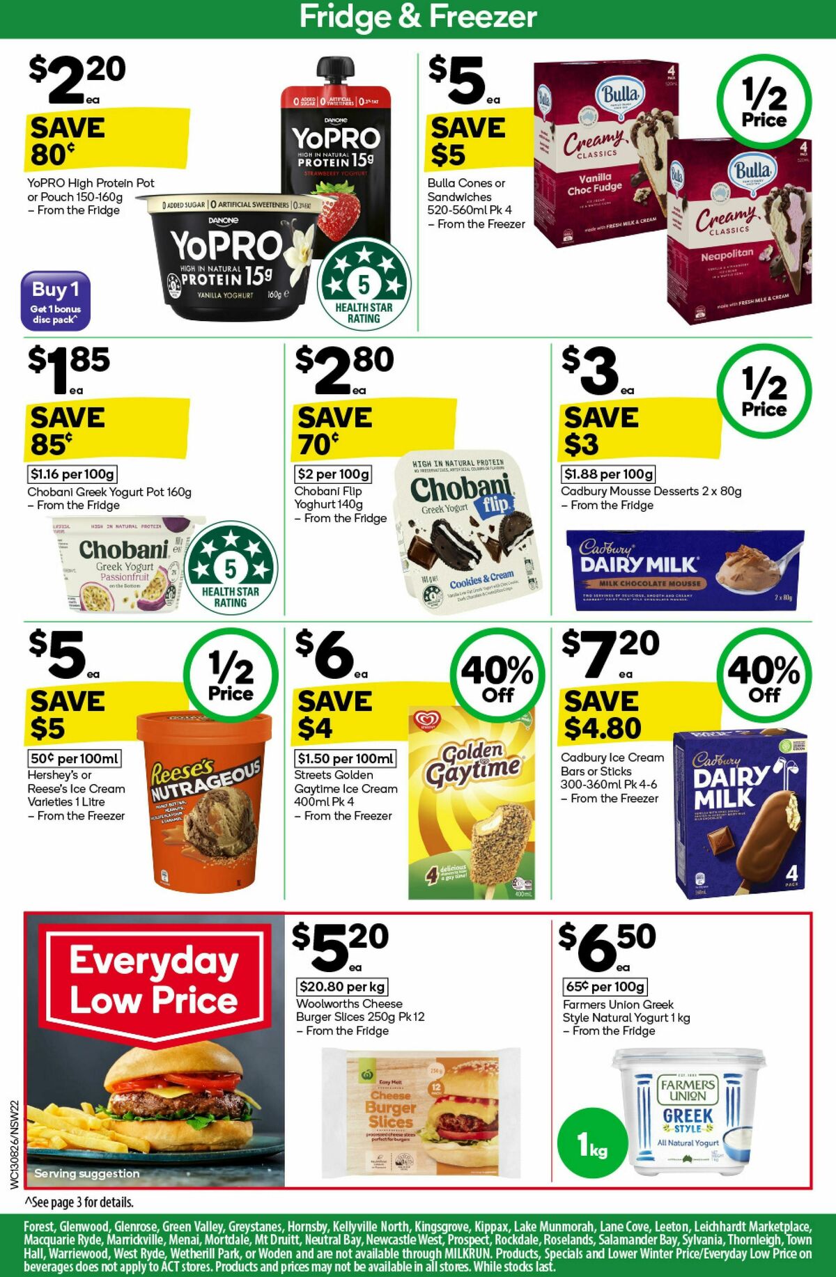 Woolworths Catalogues from 13 August