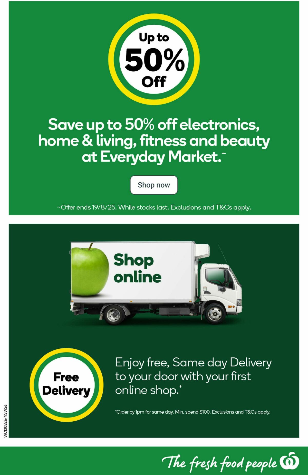 Woolworths Catalogues from 13 August