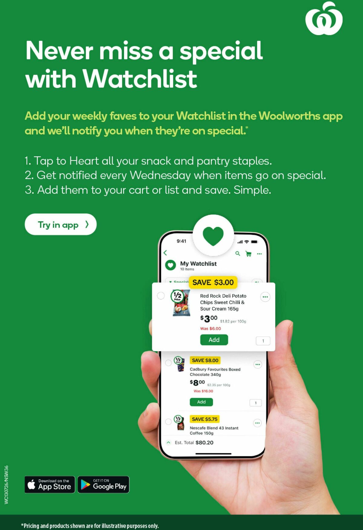 Woolworths Catalogues from 13 August