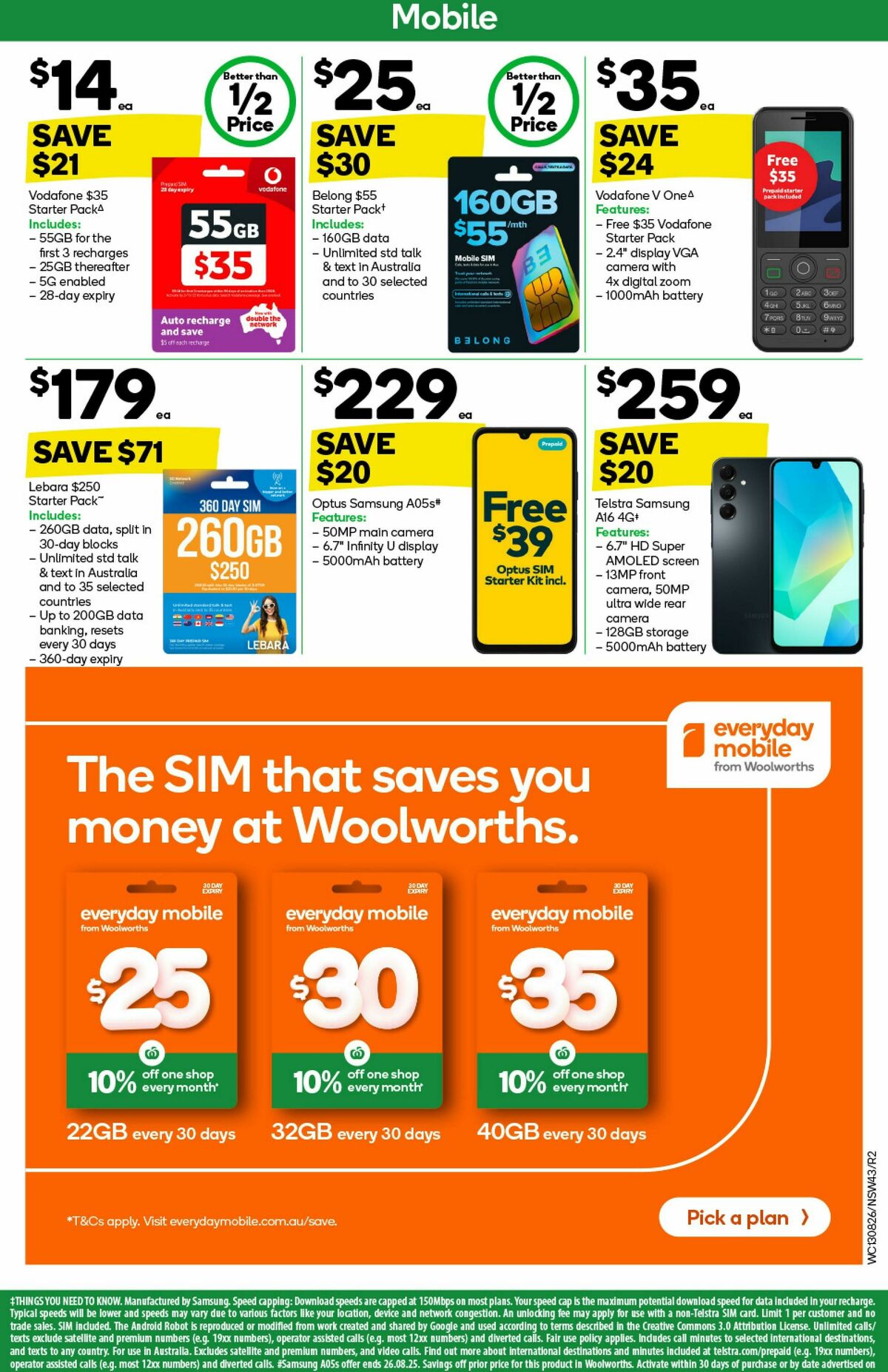 Woolworths Catalogues from 13 August