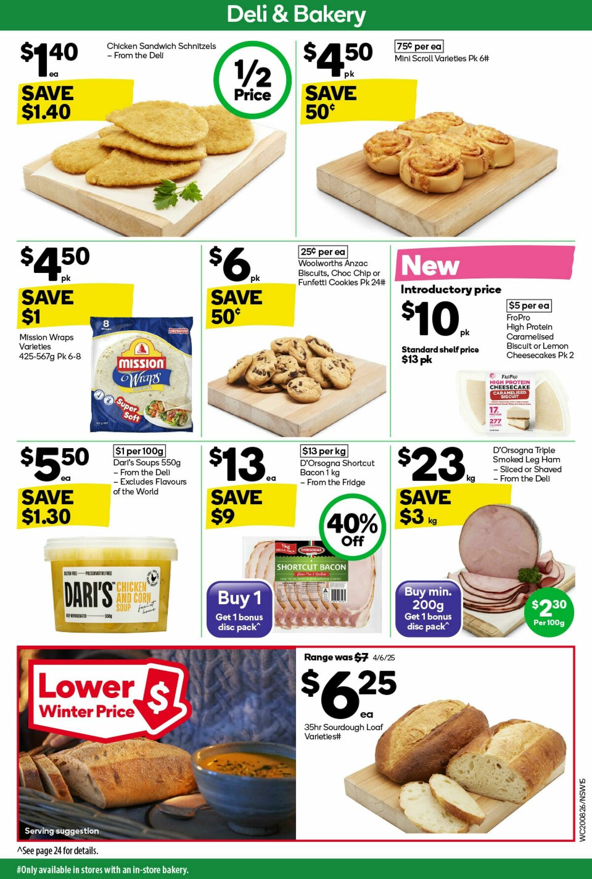 Woolworths Catalogues from 20 August