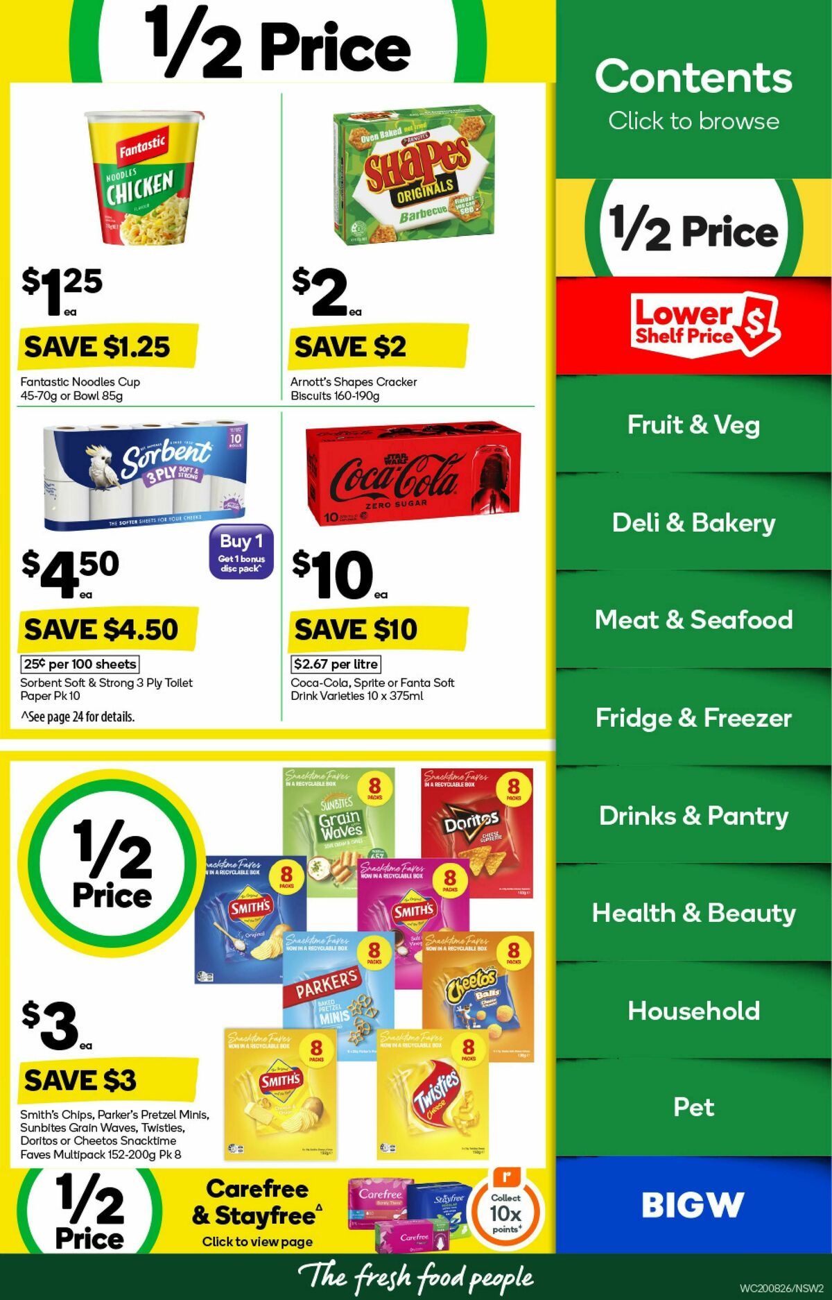 Woolworths Catalogues from 20 August