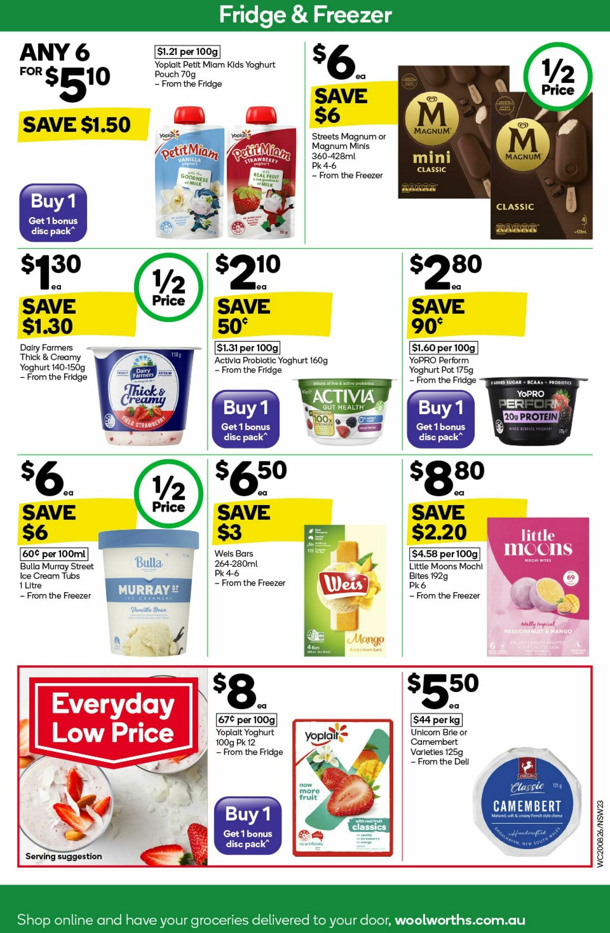 Woolworths Catalogues from 20 August
