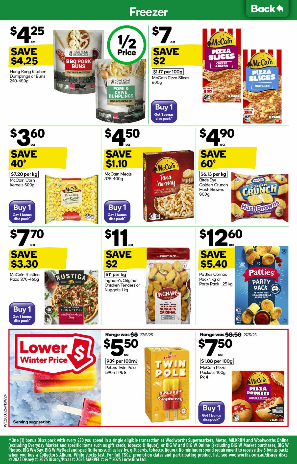 Woolworths Catalogues from 20 August