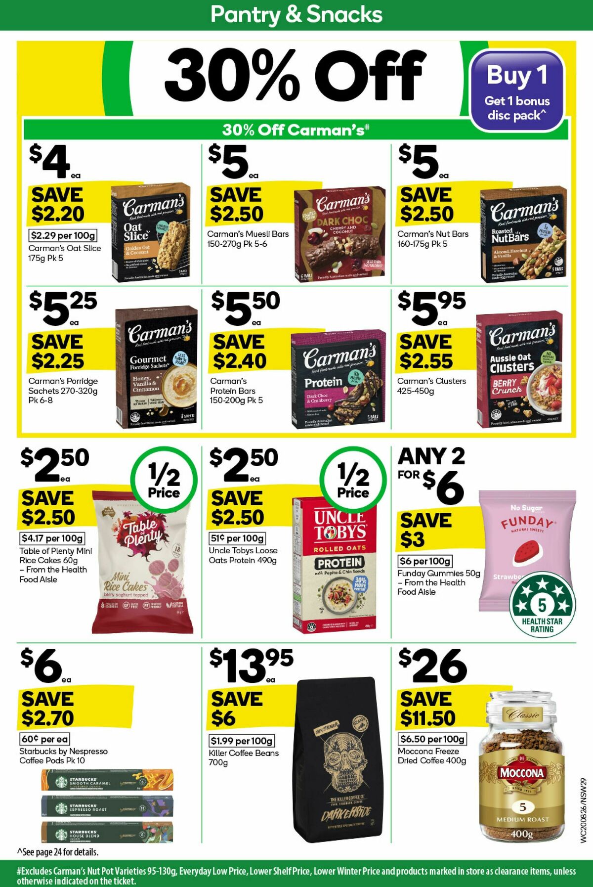 Woolworths Catalogues from 20 August
