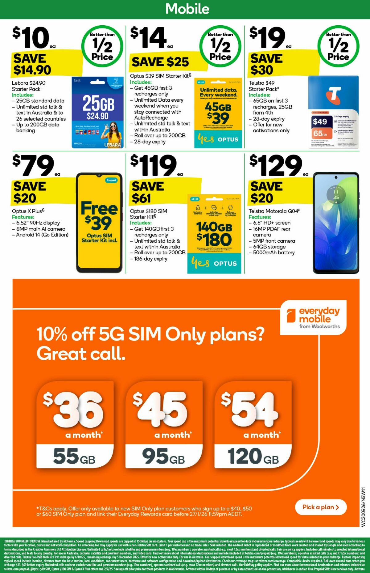 Woolworths Catalogues from 20 August