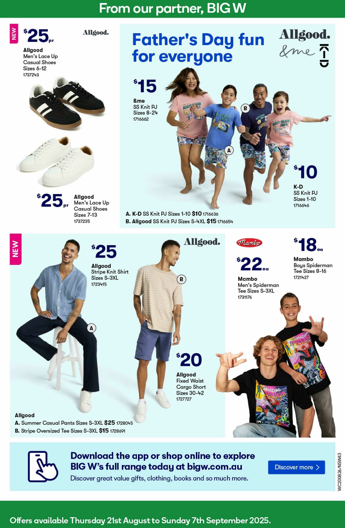 Woolworths Catalogues from 20 August