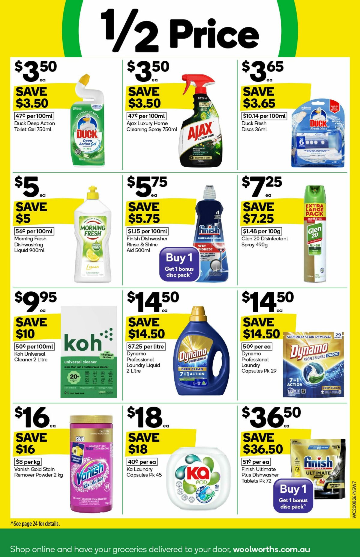 Woolworths Catalogues from 20 August