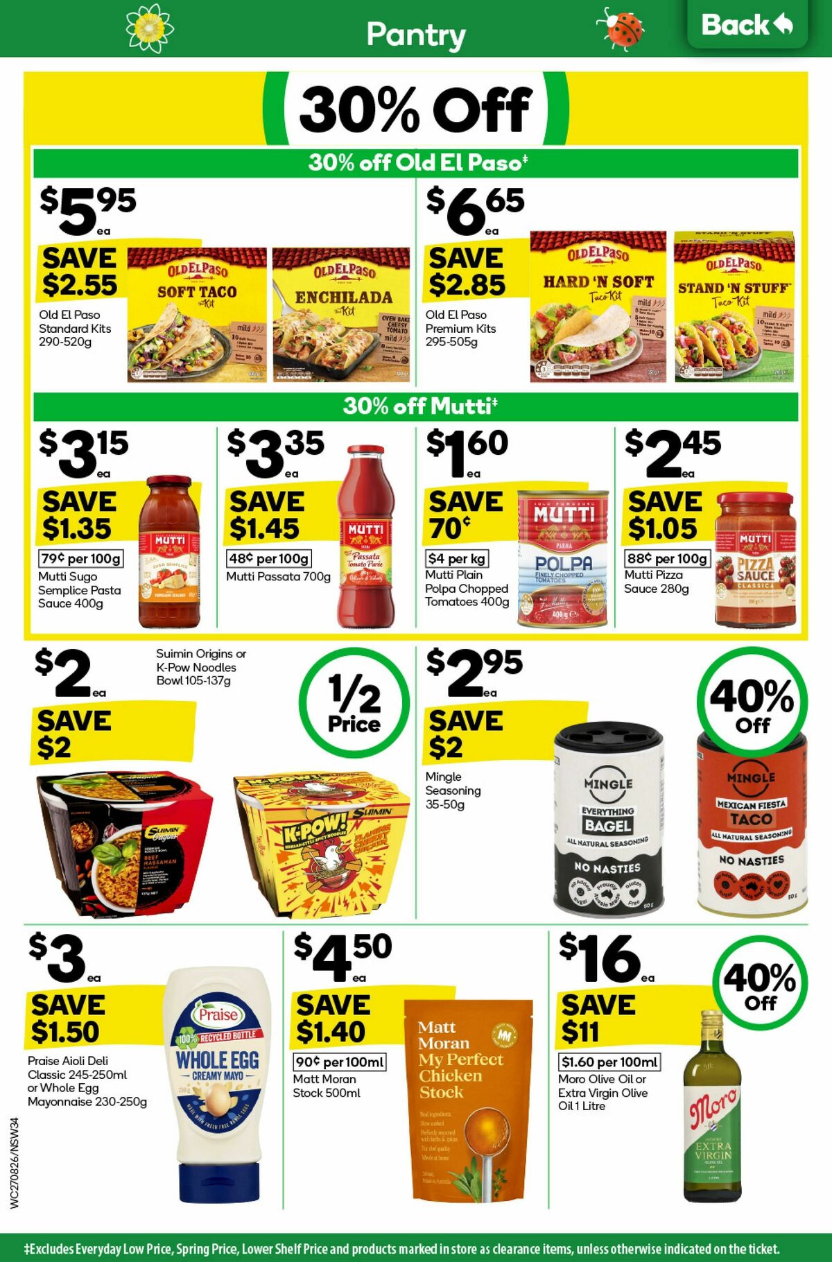 Woolworths Catalogues from 27 August