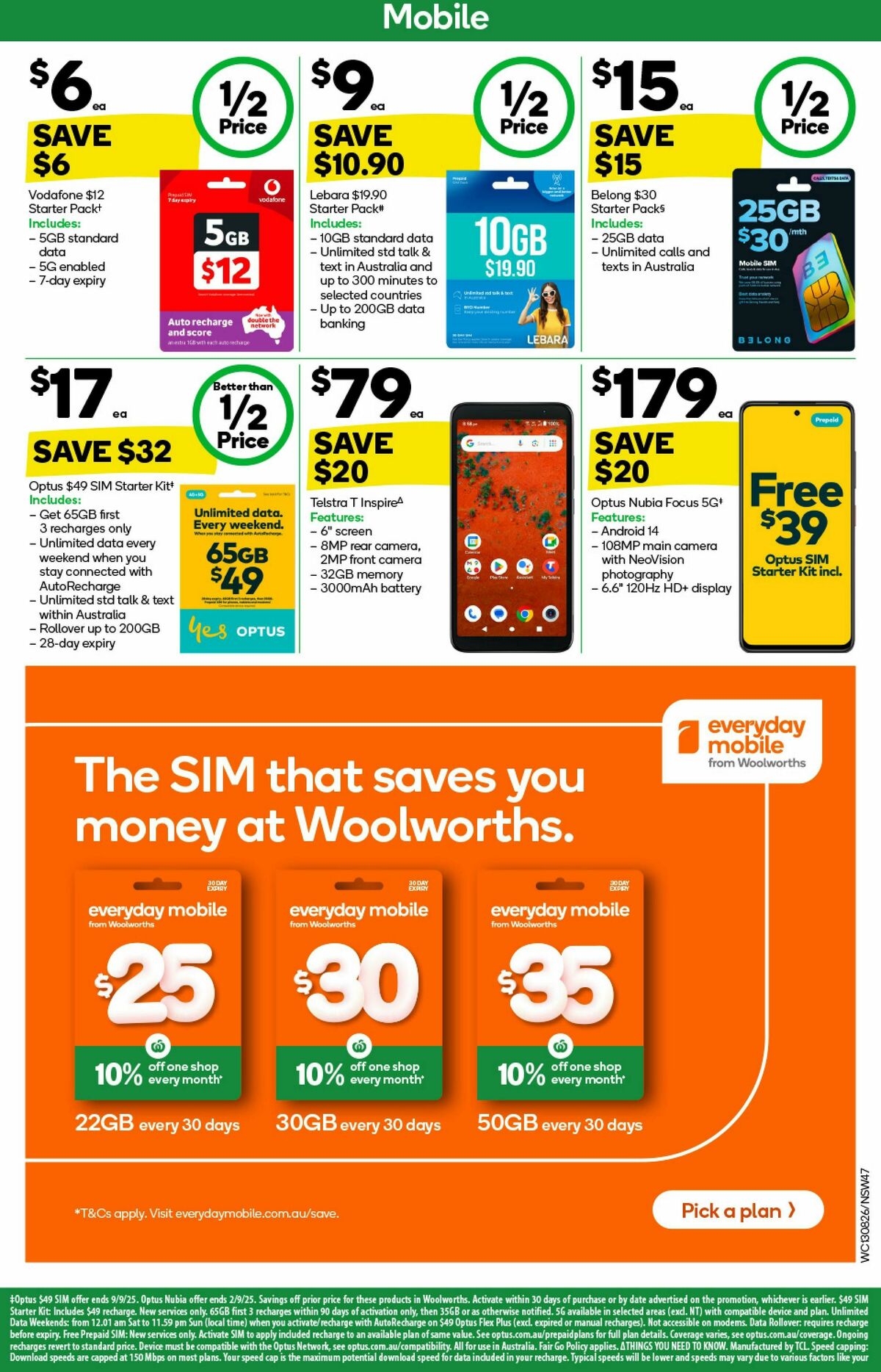 Woolworths Catalogues from 27 August