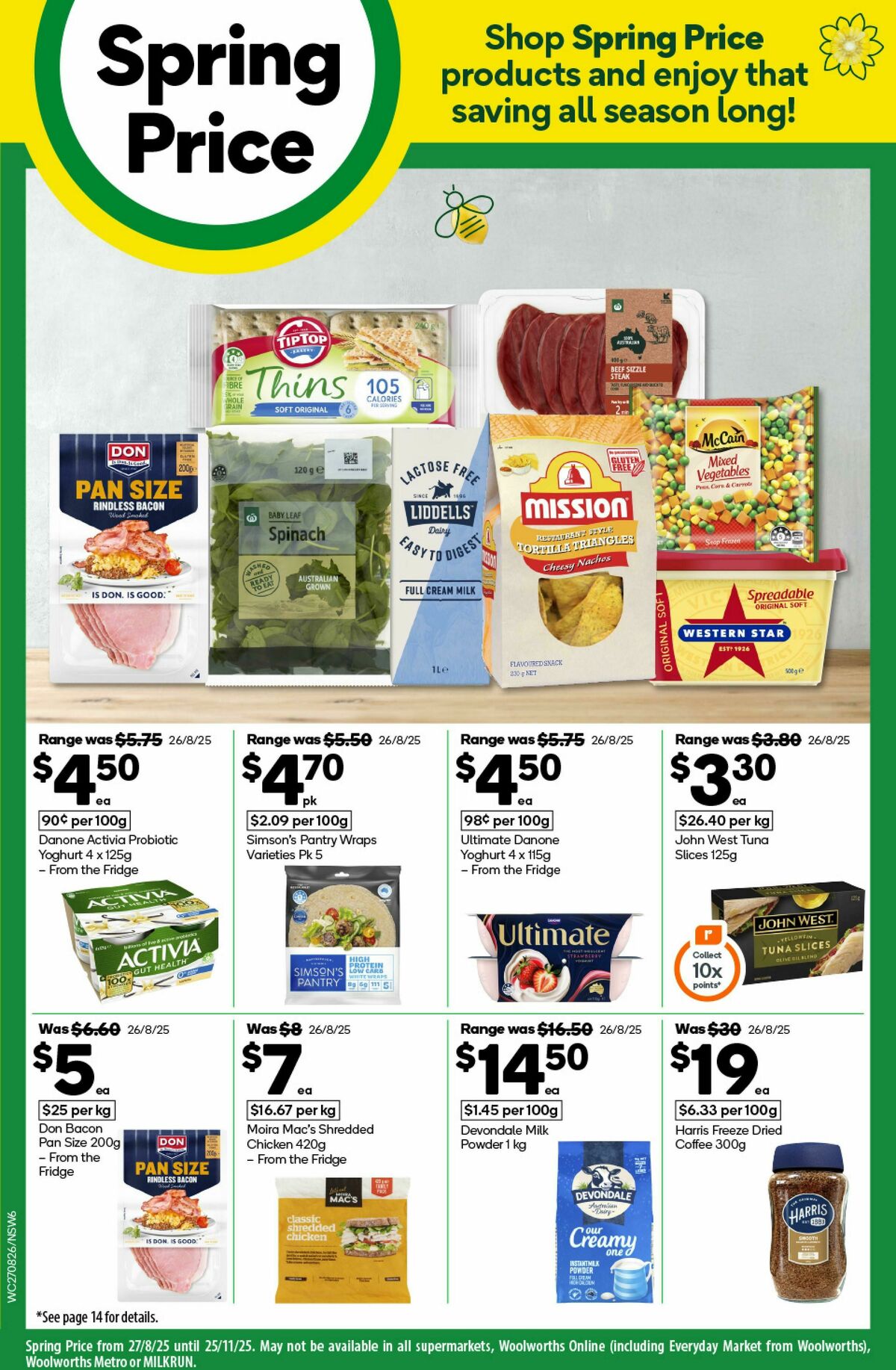 Woolworths Catalogues from 27 August