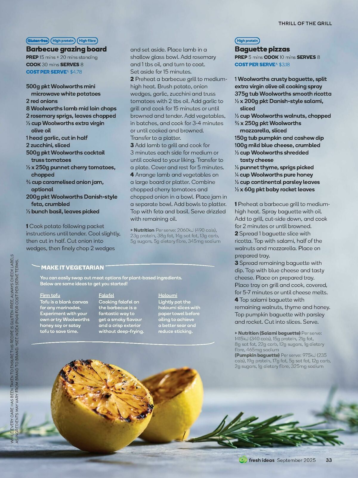 Woolworths Fresh Ideas Magazine September Catalogues from 1 September