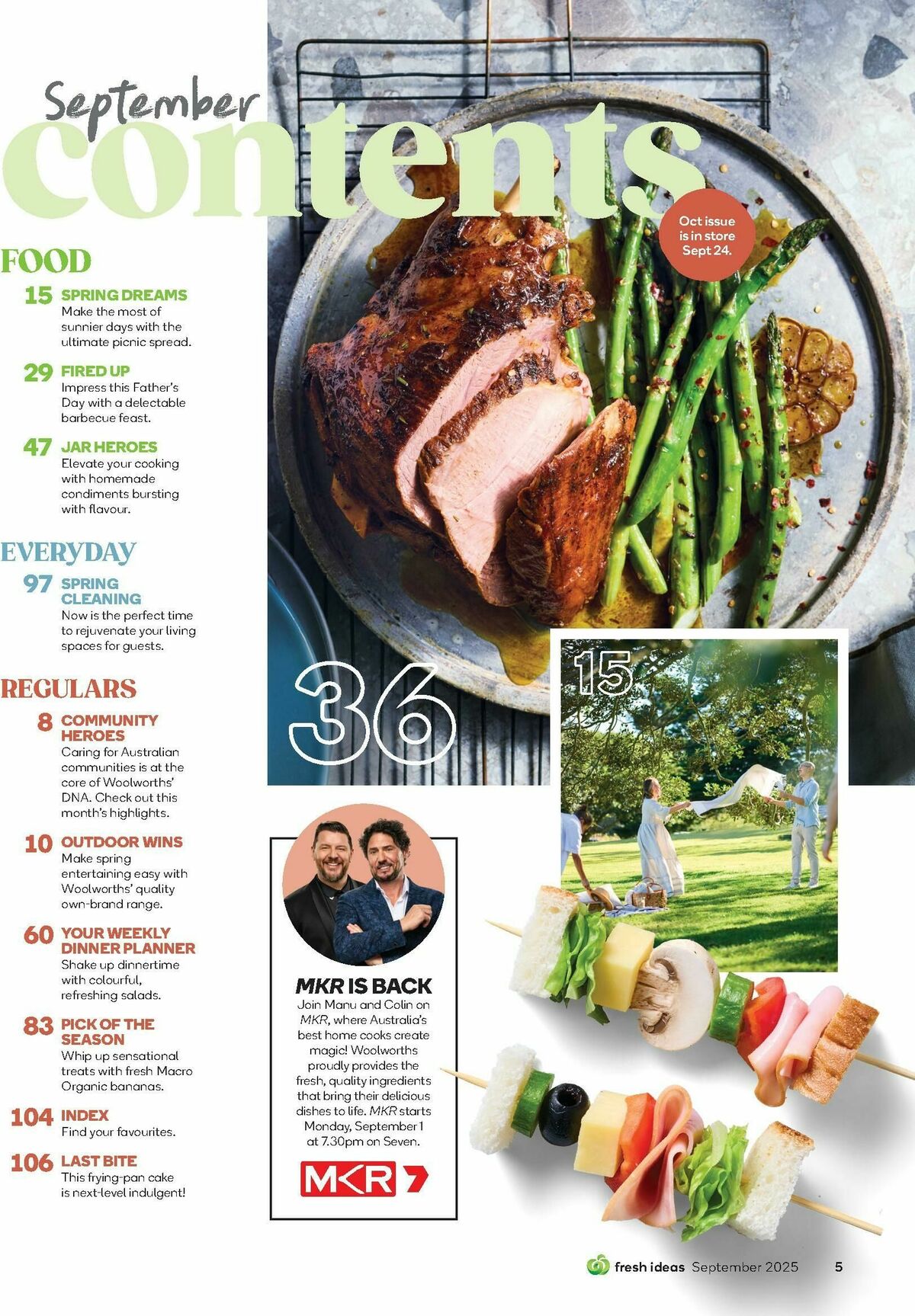 Woolworths Fresh Ideas Magazine September Catalogues from 1 September