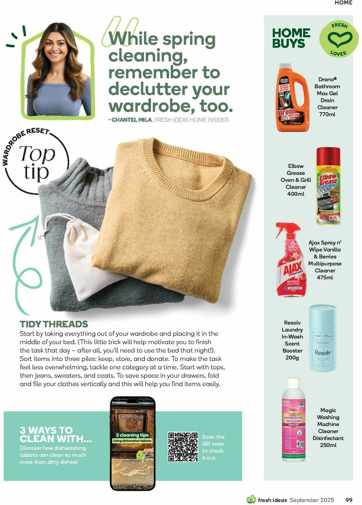 Woolworths Fresh Ideas Magazine September Catalogues from 1 September