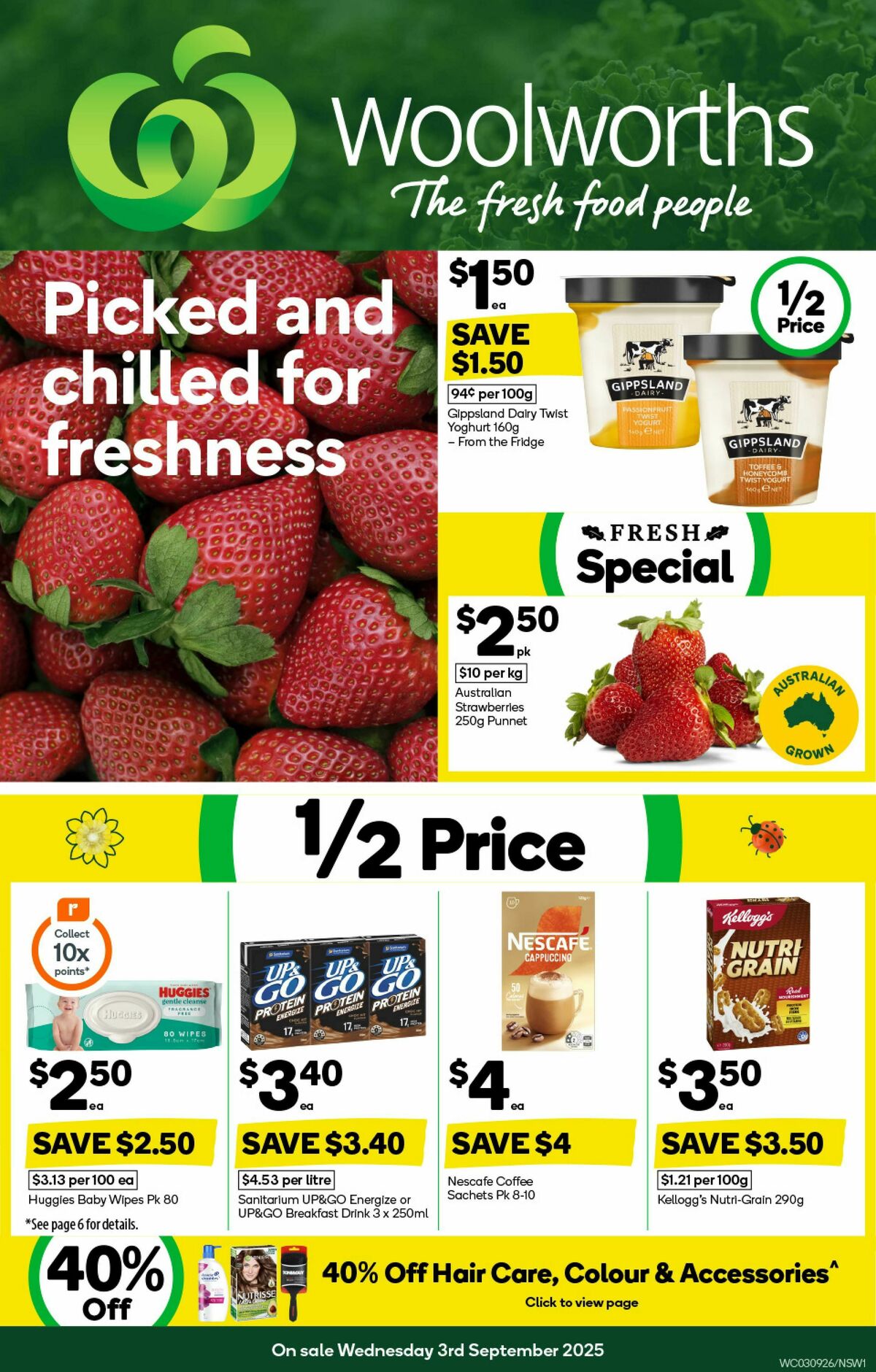 Woolworths Catalogues from 3 September