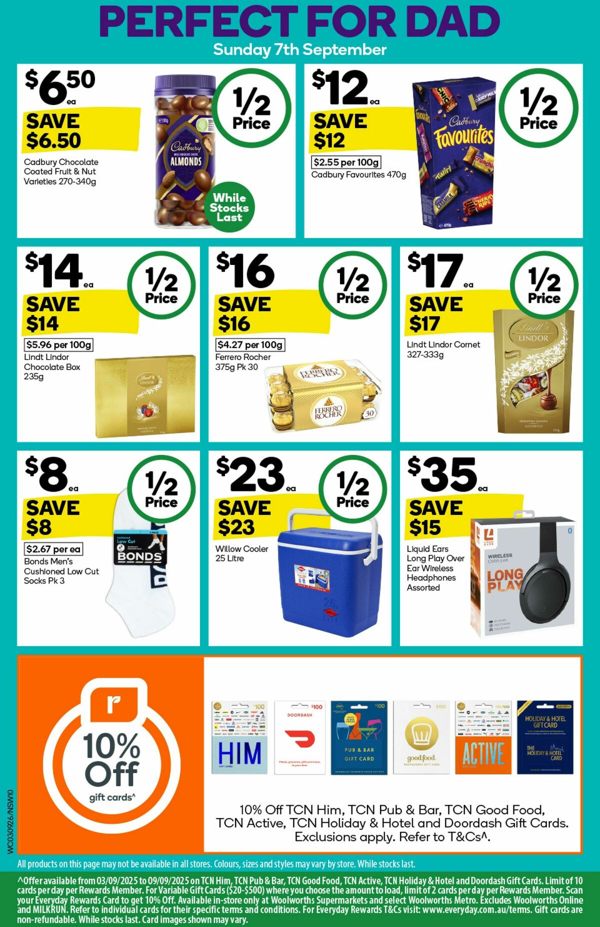 Woolworths Catalogues from 3 September