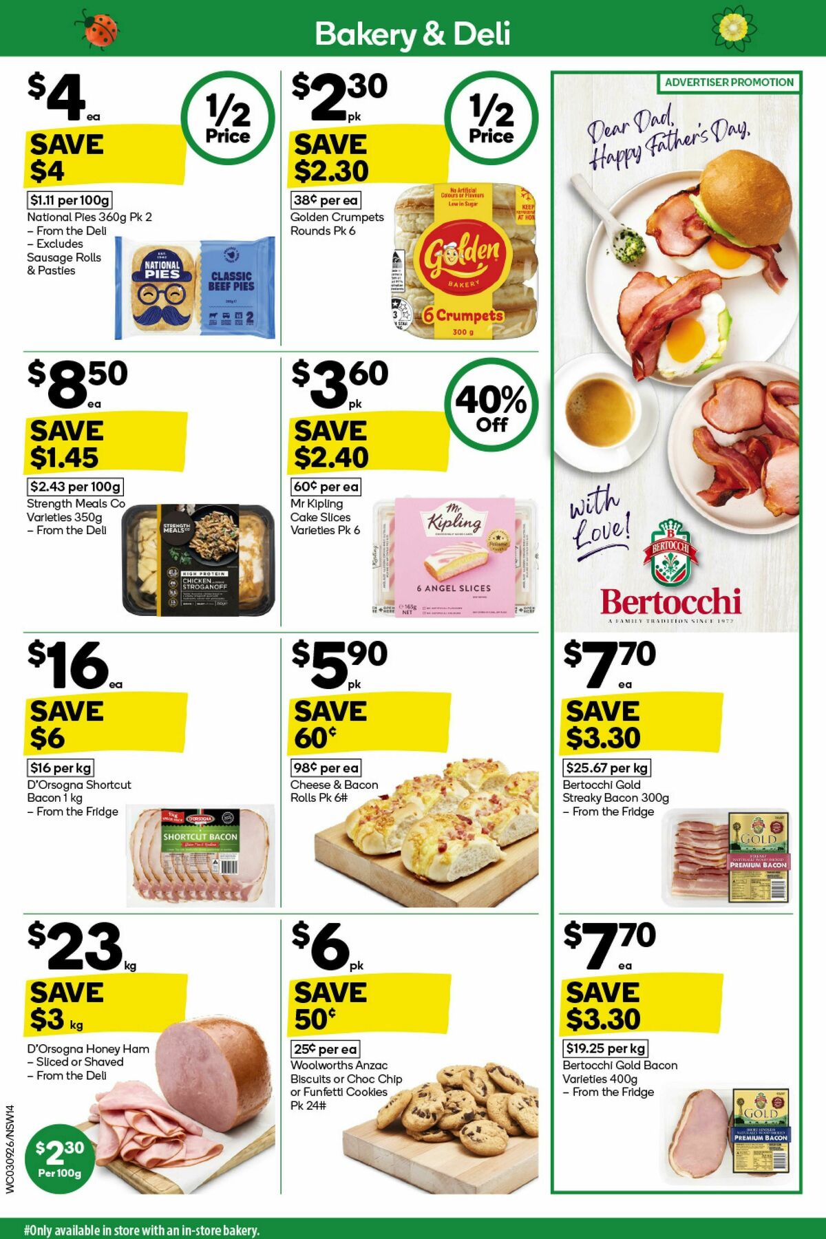 Woolworths Catalogues from 3 September