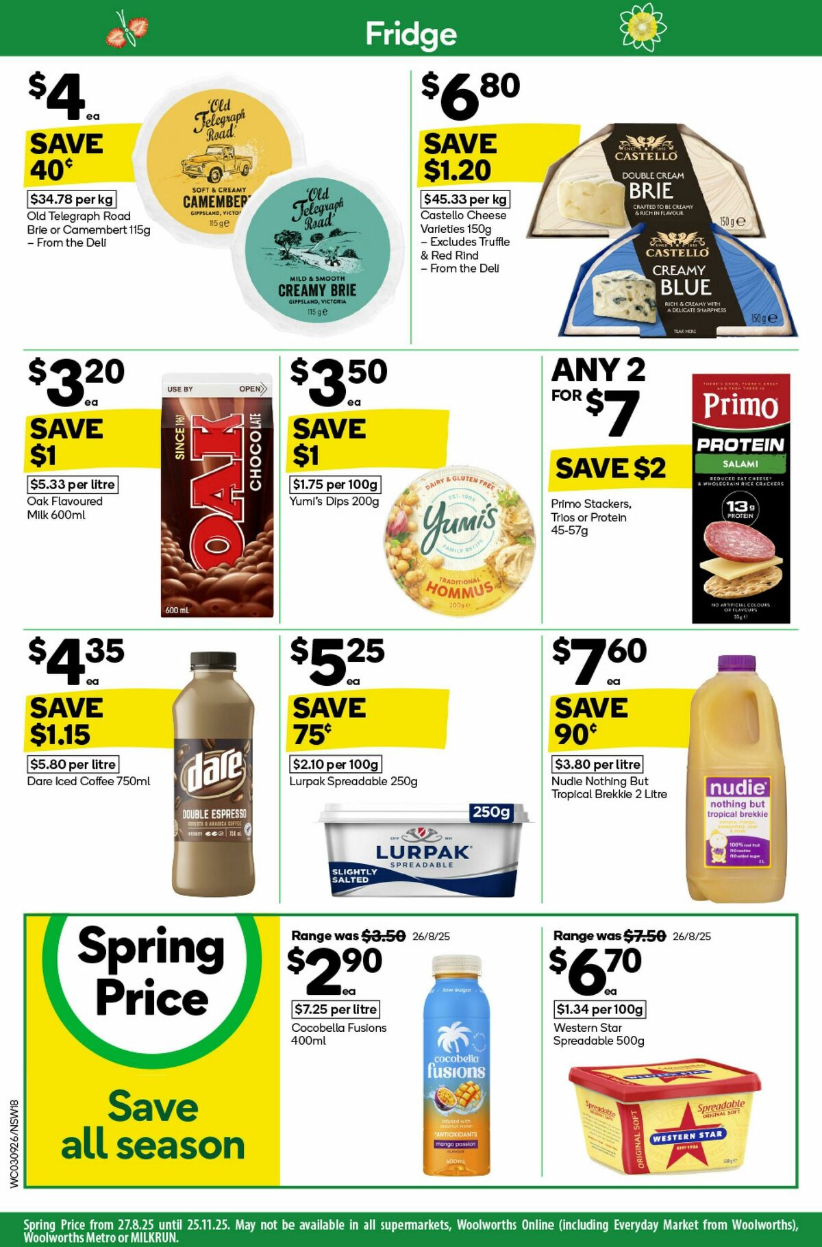 Woolworths Catalogues from 3 September