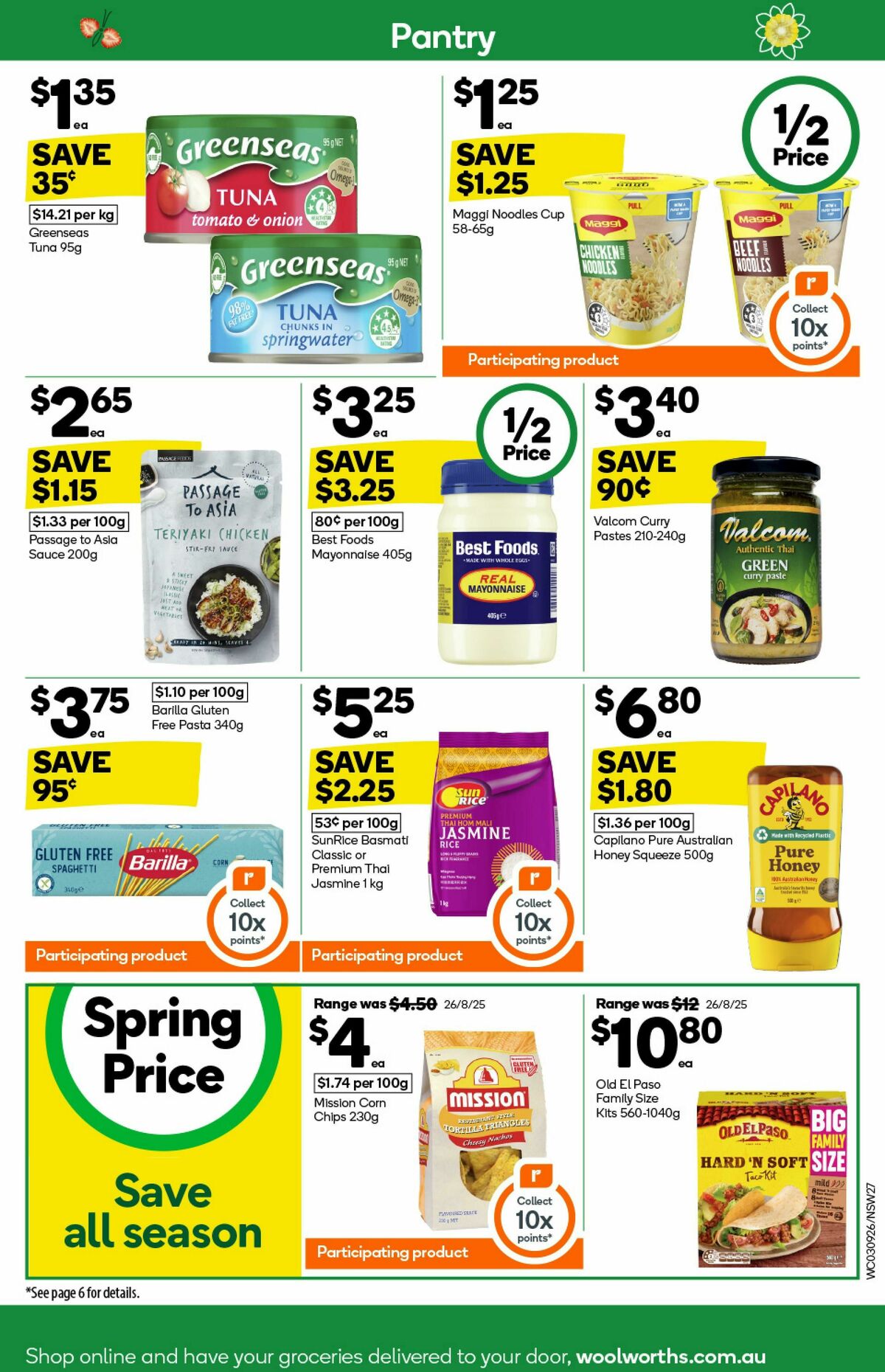 Woolworths Catalogues from 3 September