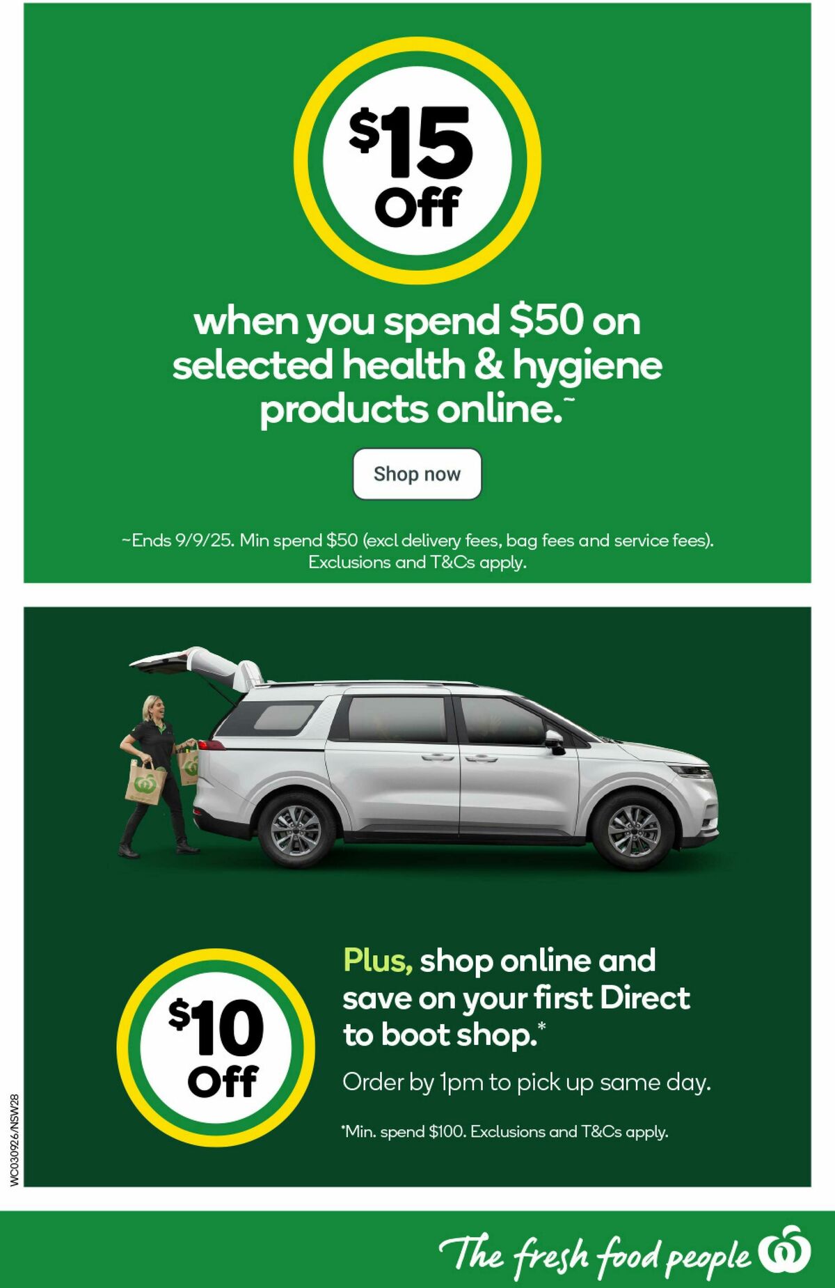 Woolworths Catalogues from 3 September