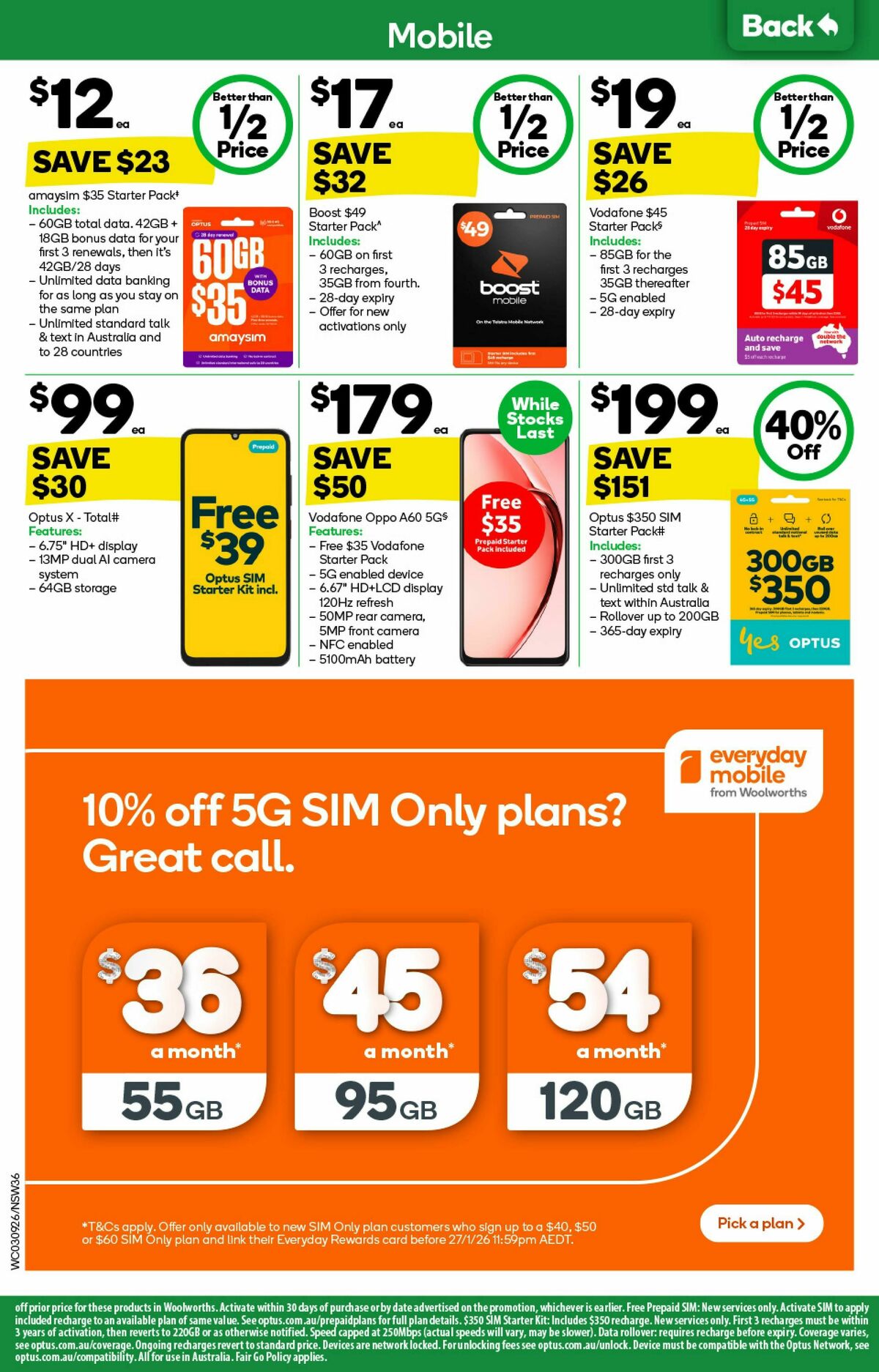 Woolworths Catalogues from 3 September