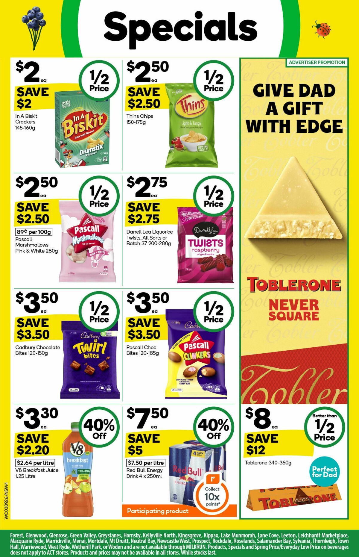 Woolworths Catalogues from 3 September