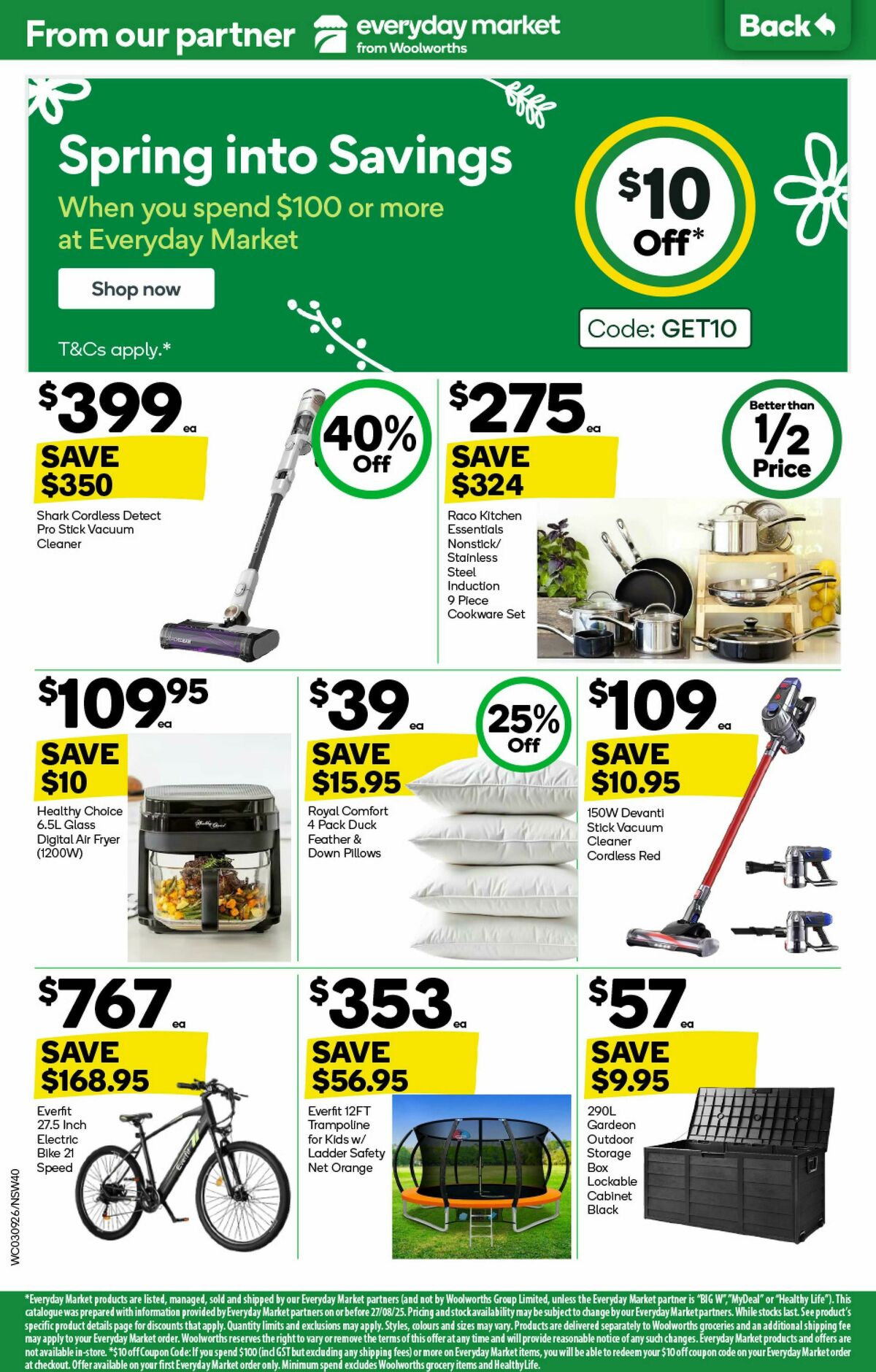 Woolworths Catalogues from 3 September