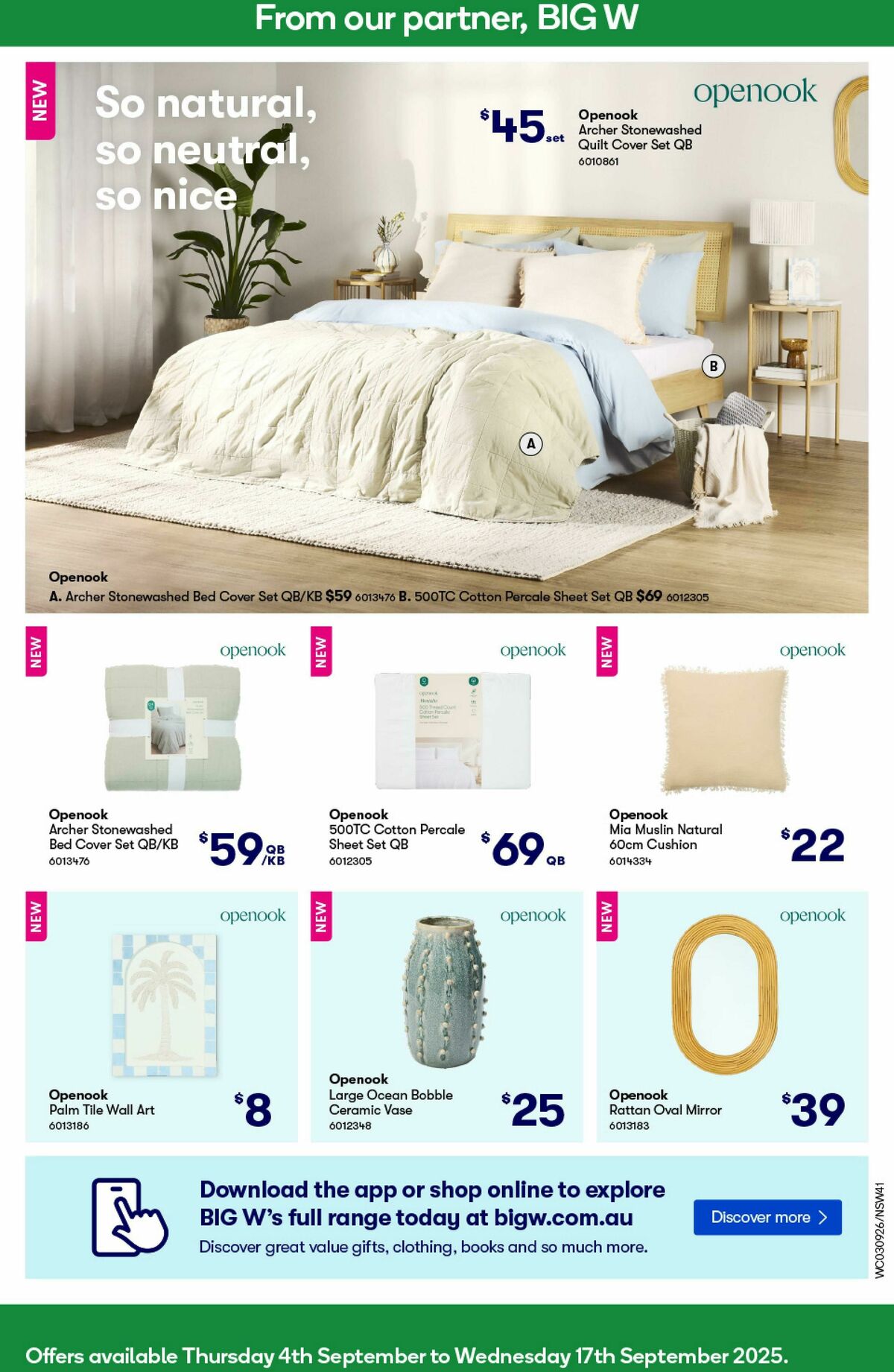 Woolworths Catalogues from 3 September