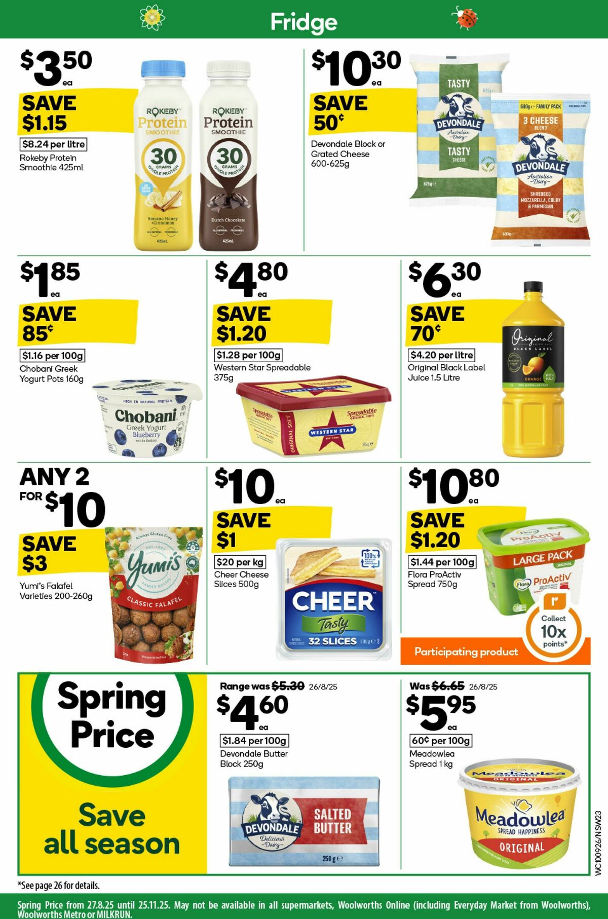 Woolworths Catalogues from 10 September