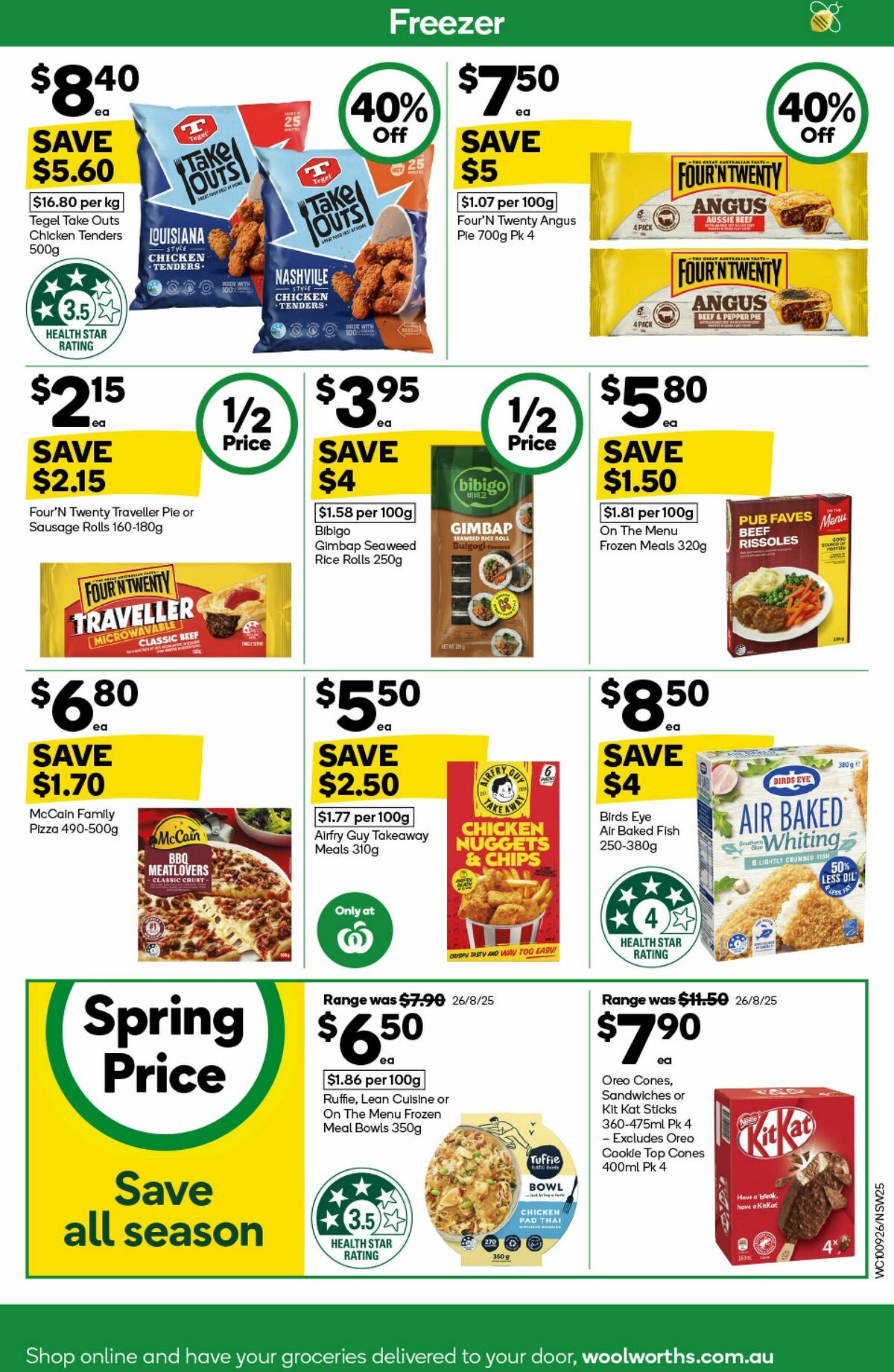 Woolworths Catalogues from 10 September